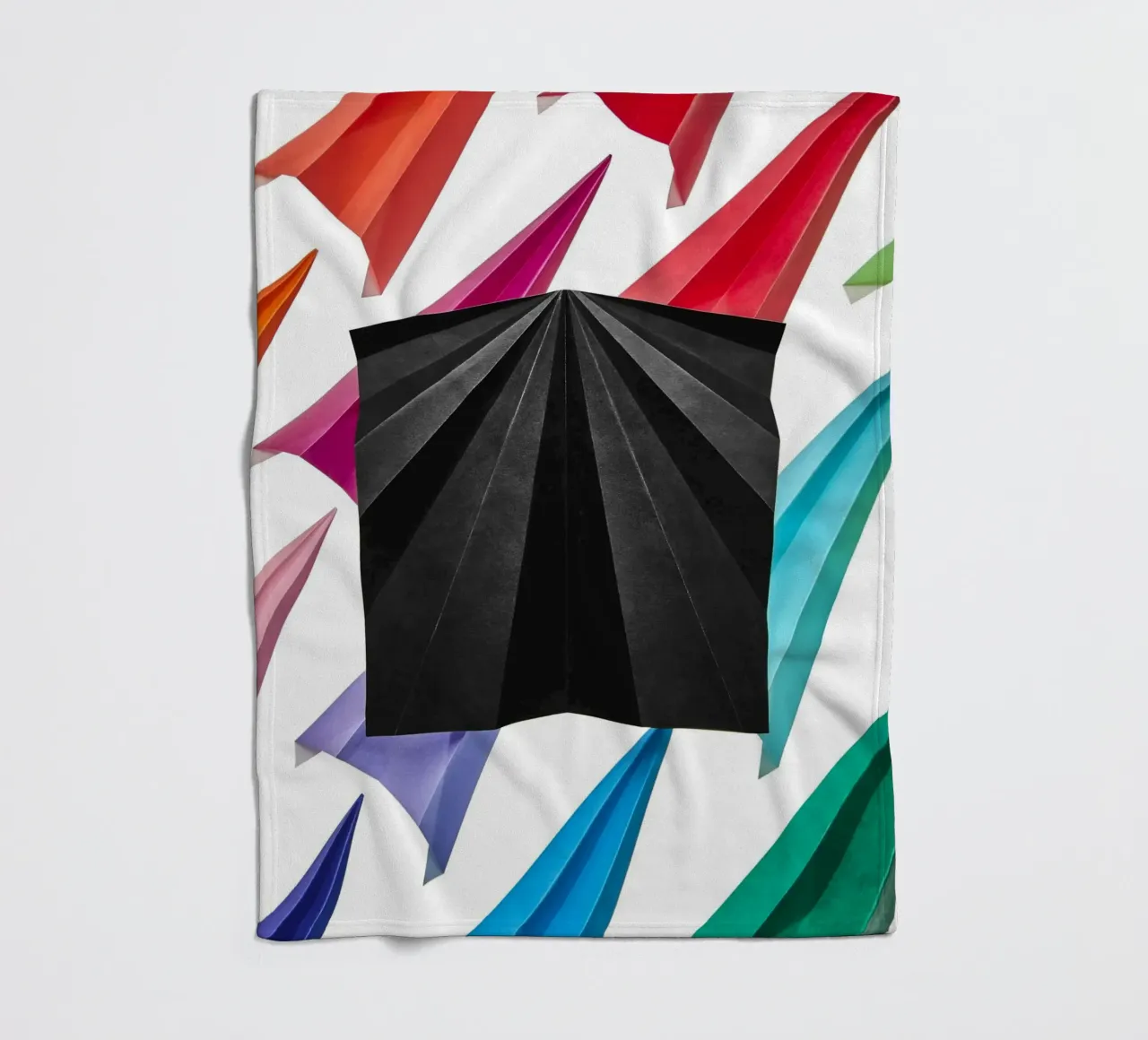 The Unfolded Airplane coperta in pile da Kyla Elaine