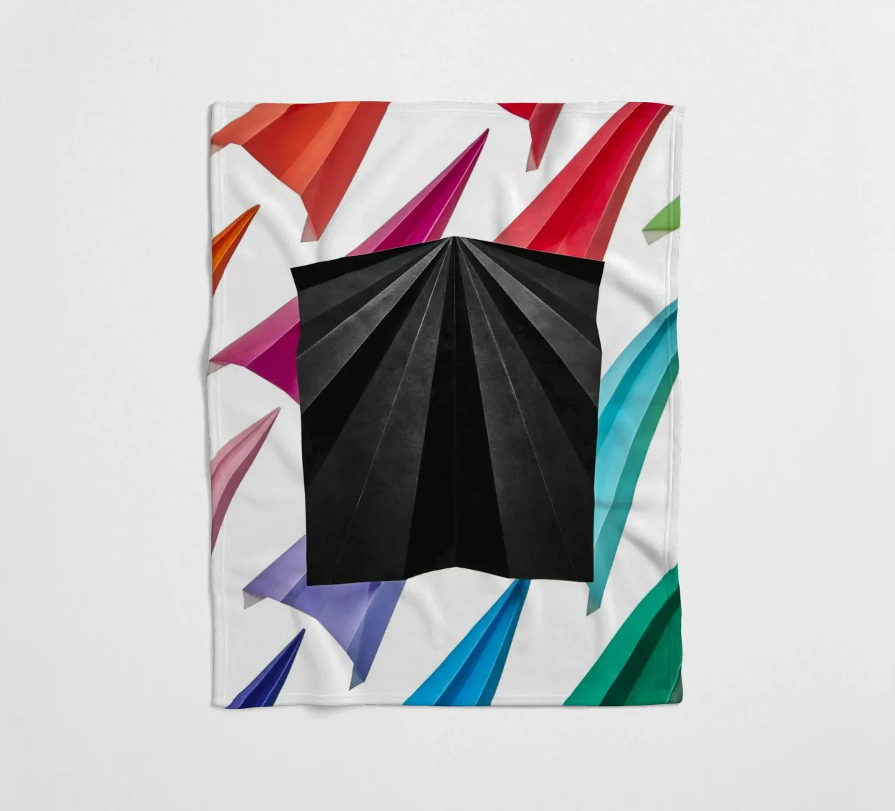 The Unfolded Airplane coperta in pile da Kyla Elaine