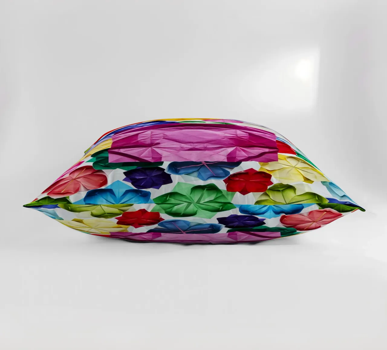 The Unfolded Lotus cuscino da Kyla Elaine