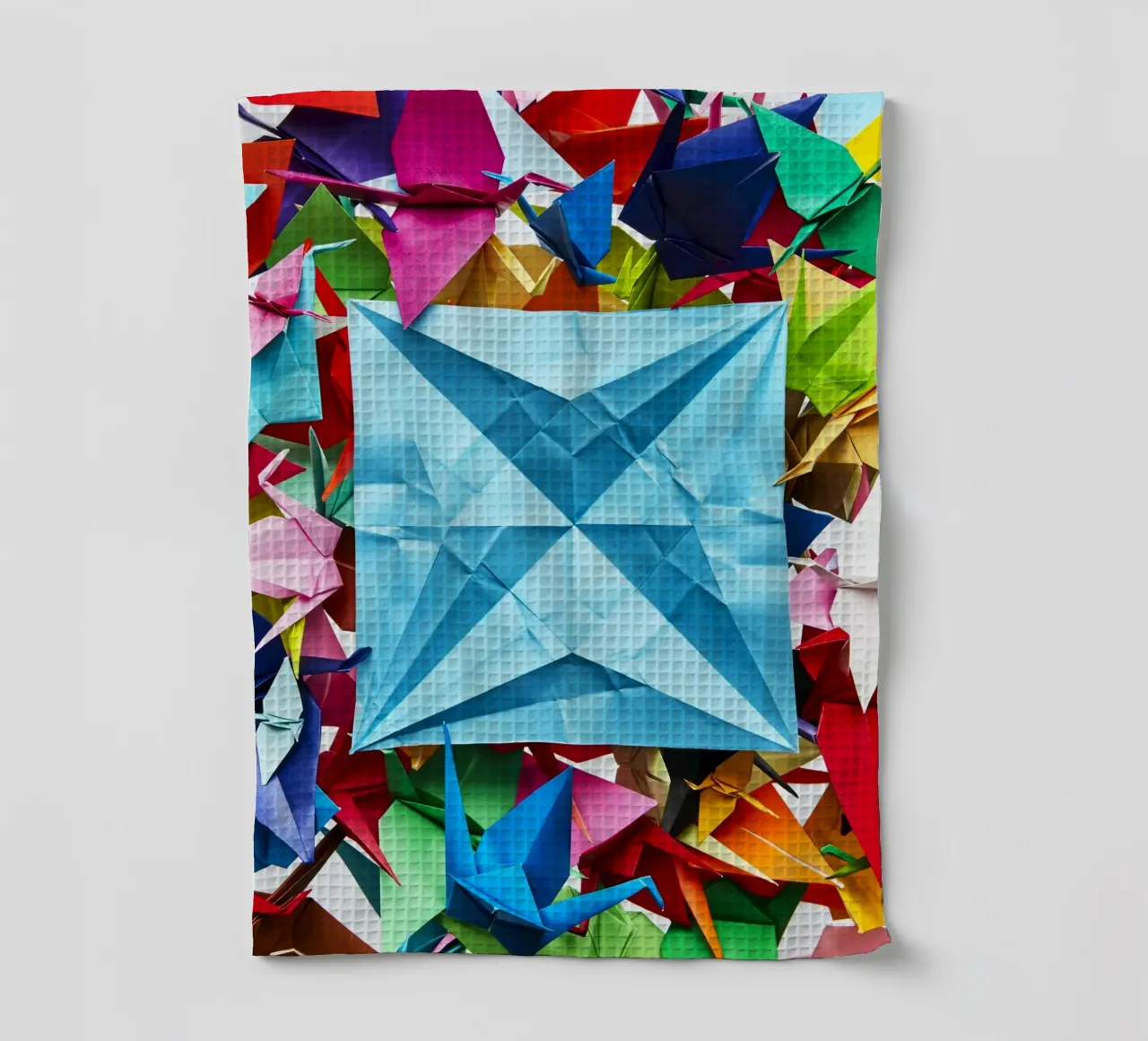The Unfolded Crane canovaccio da cucina da Kyla Elaine