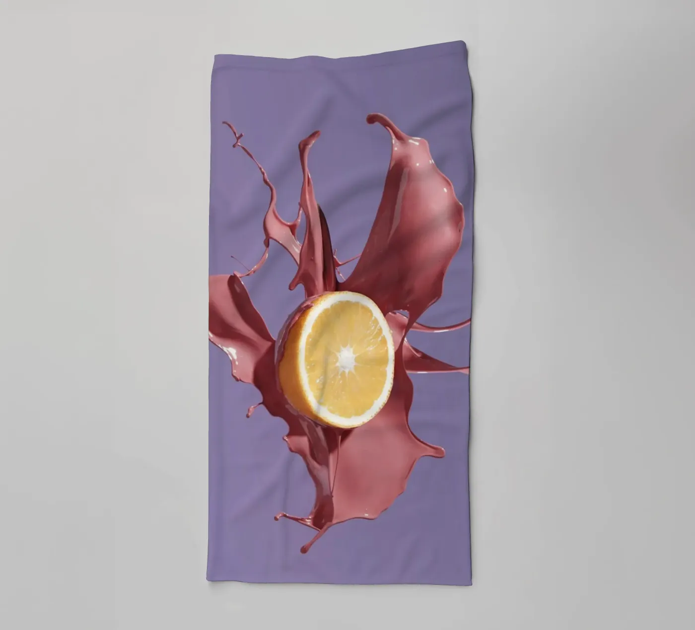 Orange Splash asciugamano da bagno da Kyla Elaine