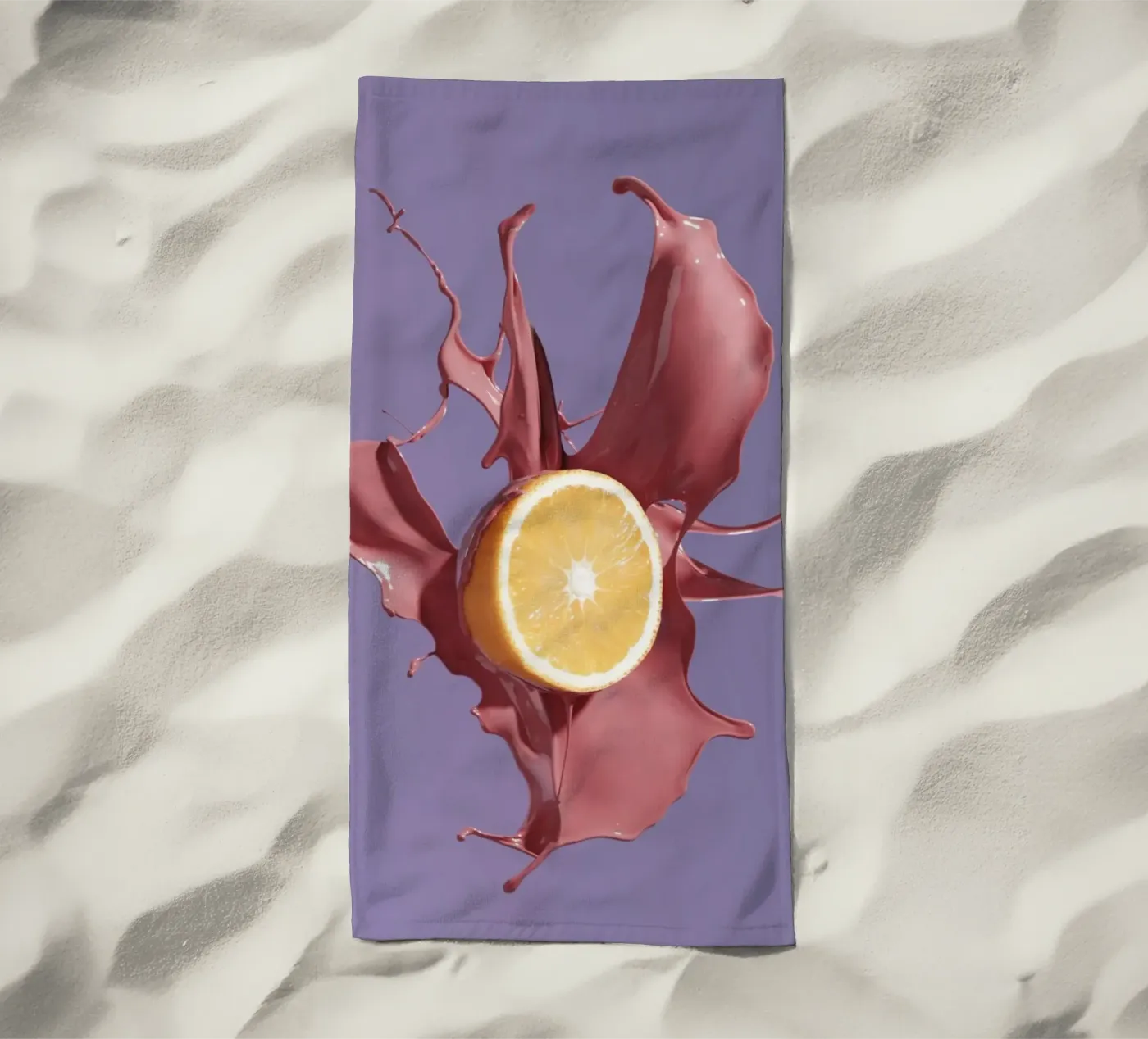 Orange Splash telo mare da Kyla Elaine
