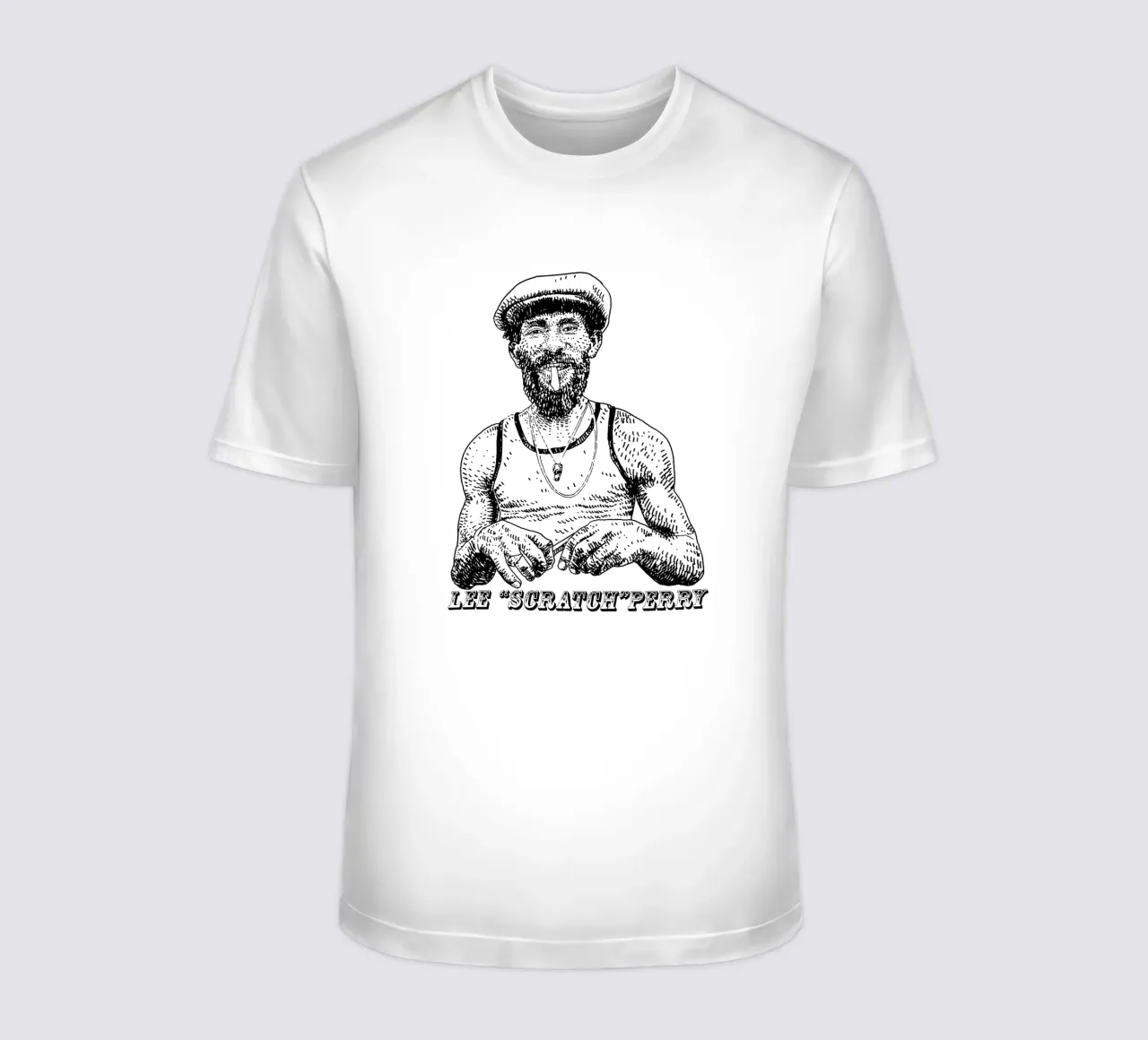 Lee "Scratch" Perry t-shirt da kiwirsemplok