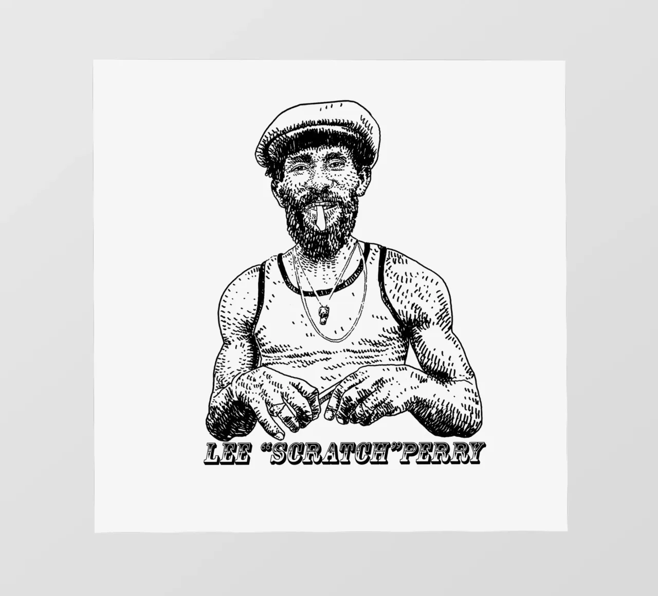 Lee "Scratch" Perry pellicola backlit da kiwirsemplok