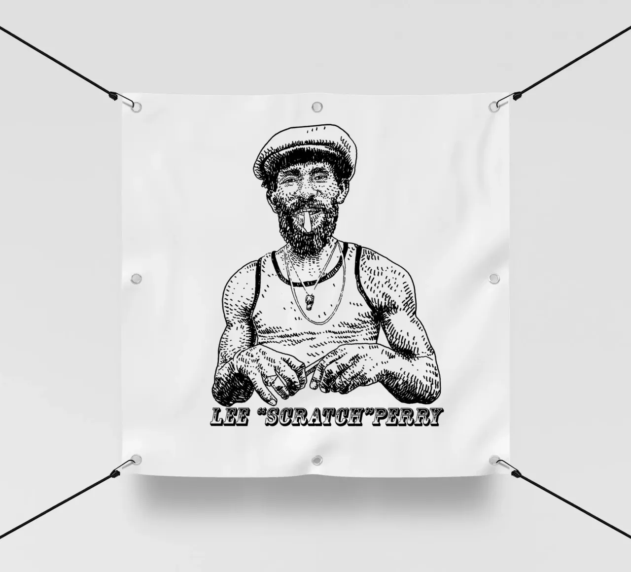 Lee "Scratch" Perry telo in pvc da kiwirsemplok