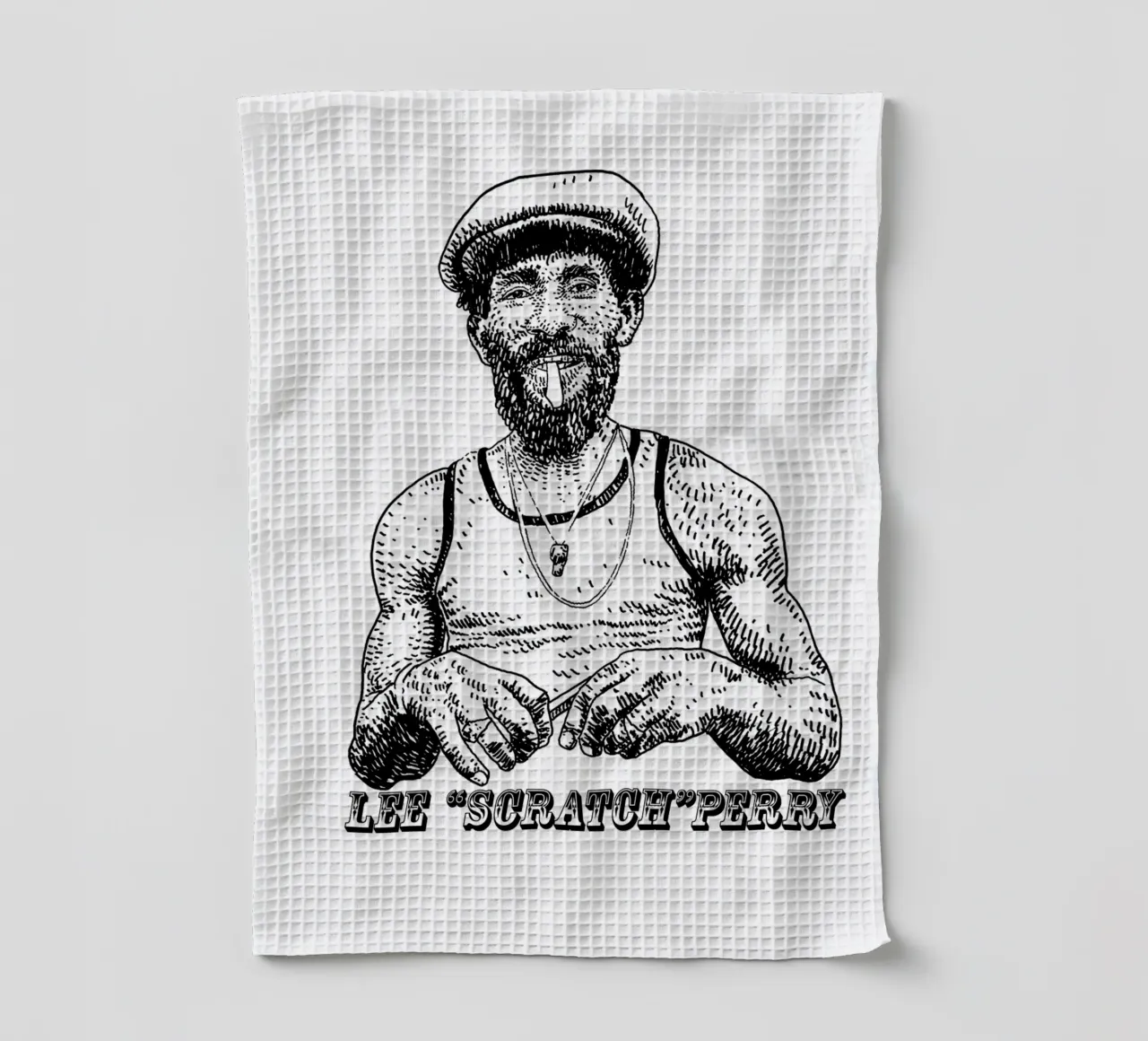 Lee "Scratch" Perry canovaccio da cucina da kiwirsemplok