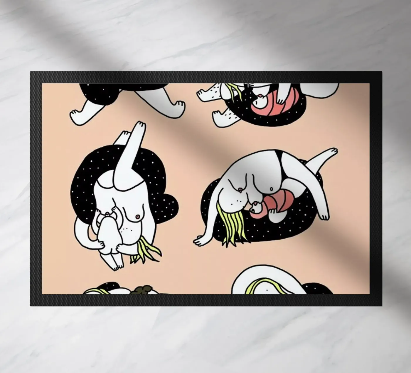 Stillpositionen doormat by Herzette