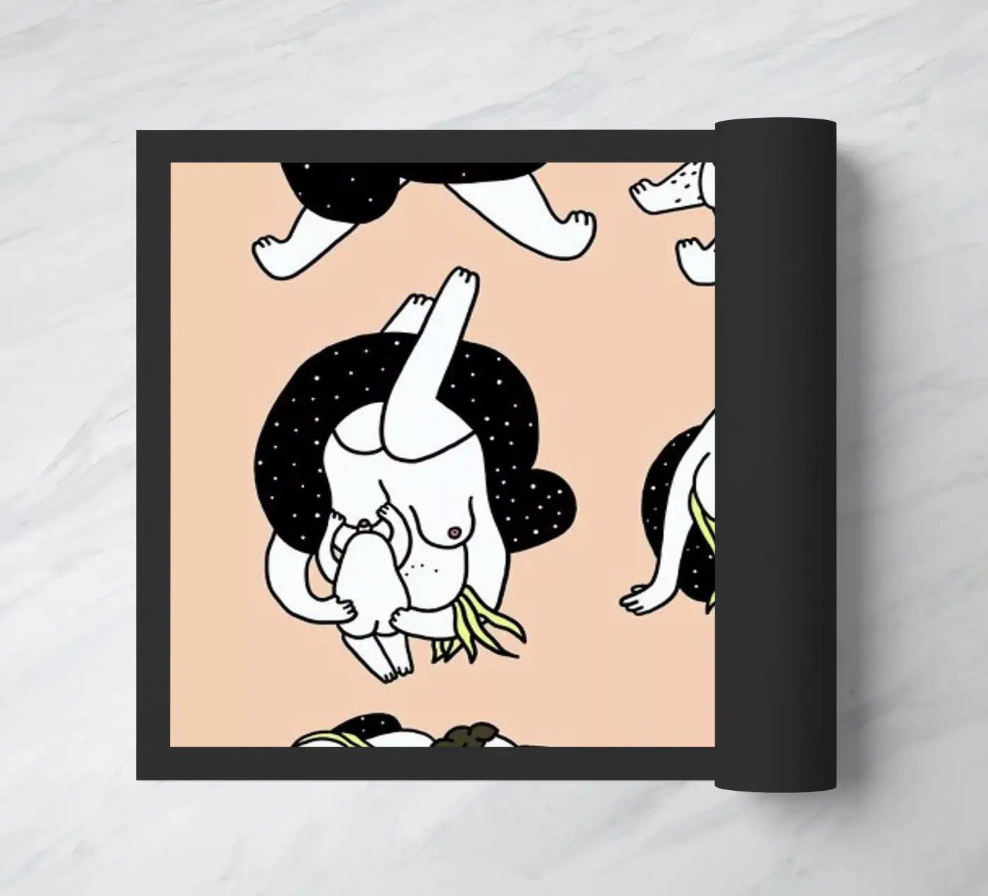 Stillpositionen doormat by Herzette