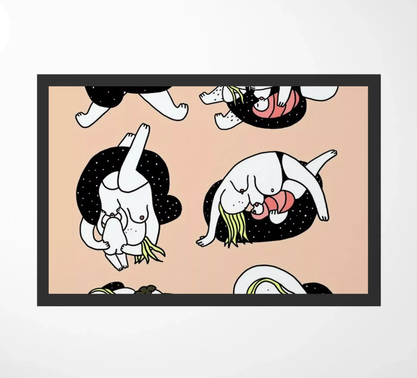 Stillpositionen doormat by Herzette