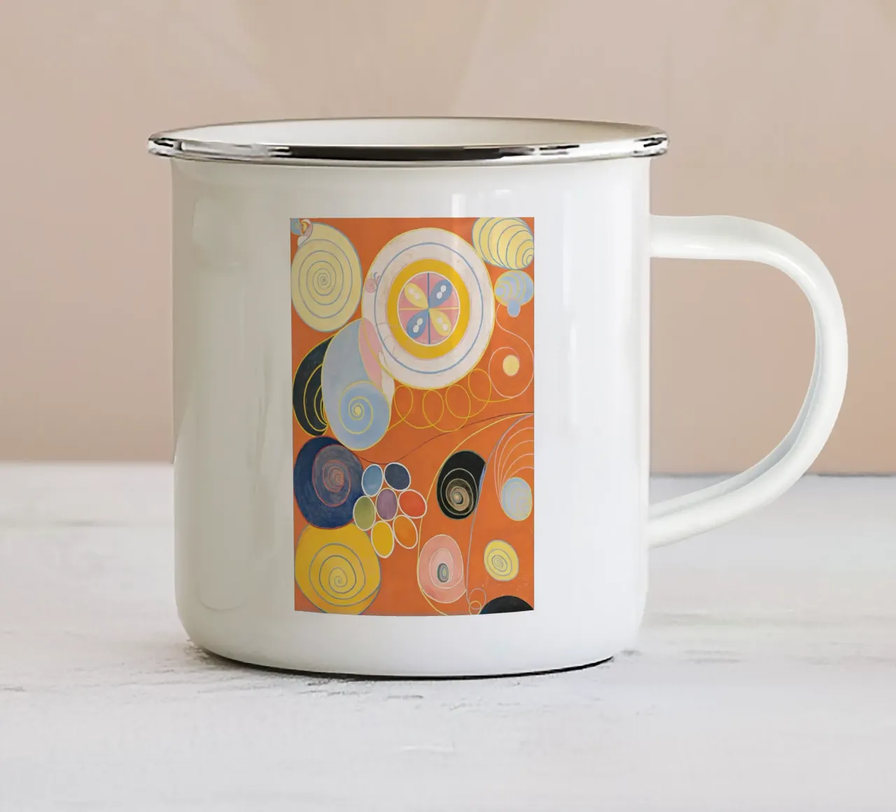 Gruppo IV, n. 3: Gioventù da Hilma af Klint 1907 tazza in smalto da Venus Art