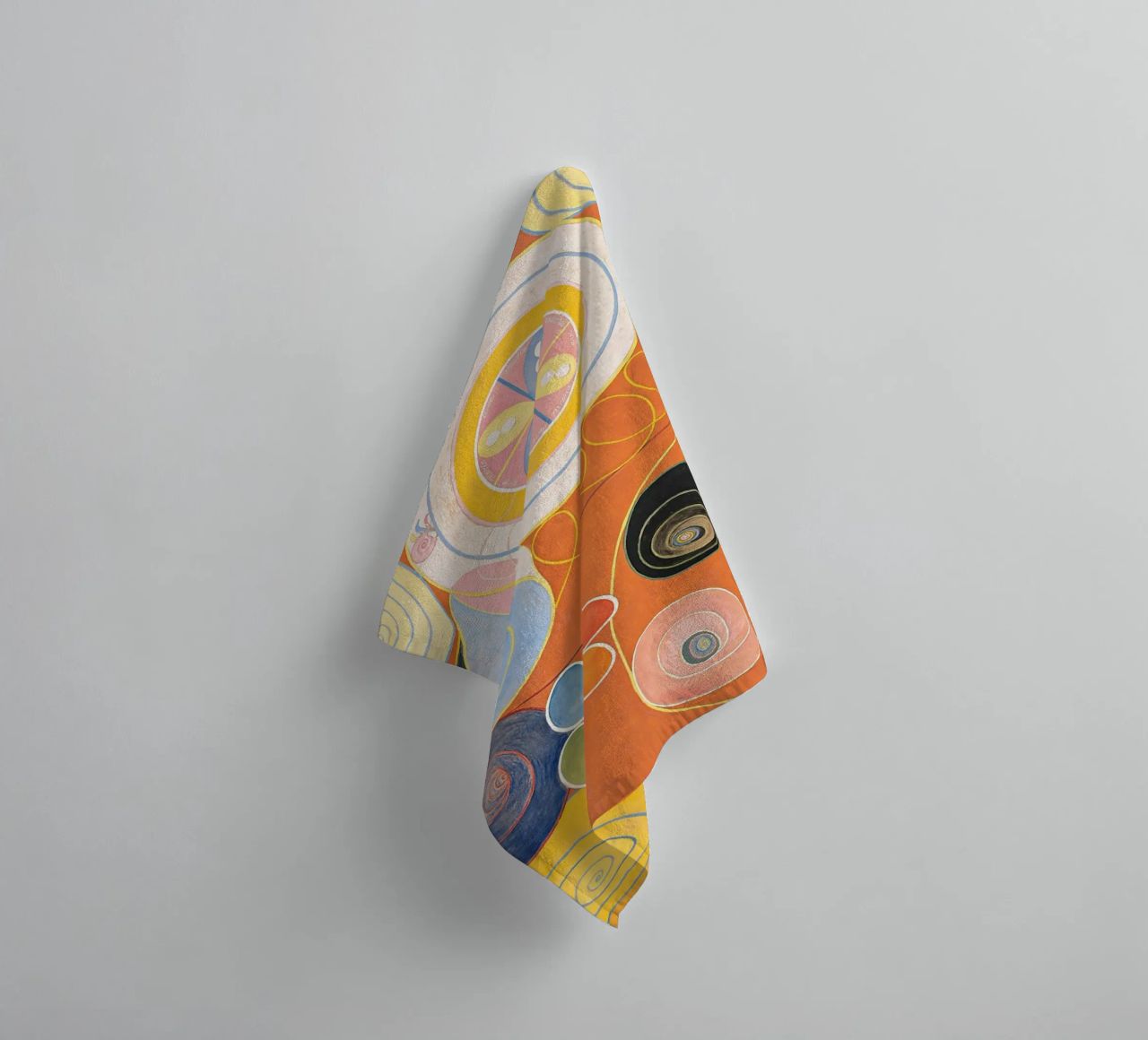 Group IV, No. 3: Youth from Hilma af Klint 1907 towel by Venus Art
