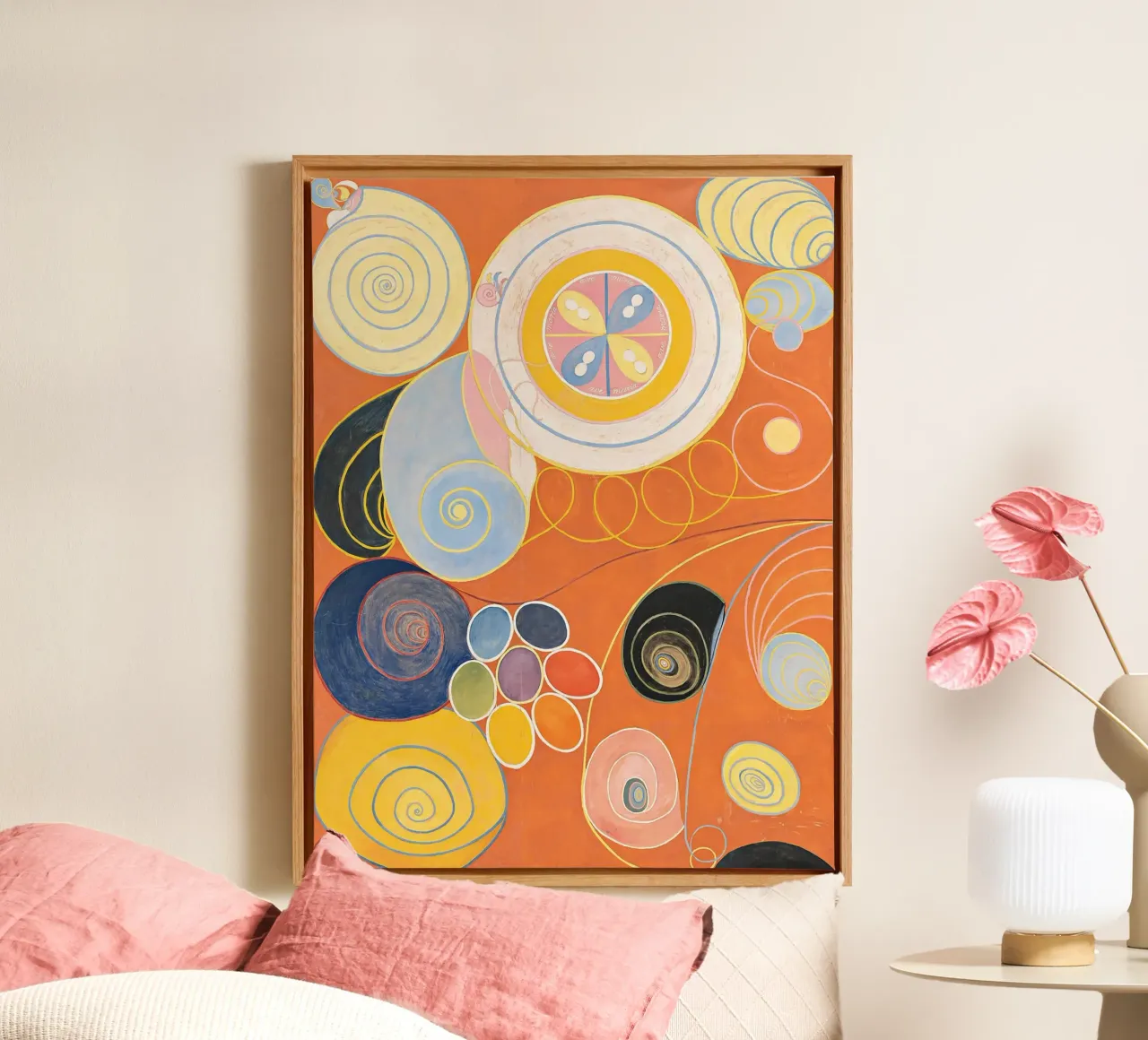 Grupo IV, nº 3: Juventud de Hilma af Klint 1907 lienzo de Venus Art
