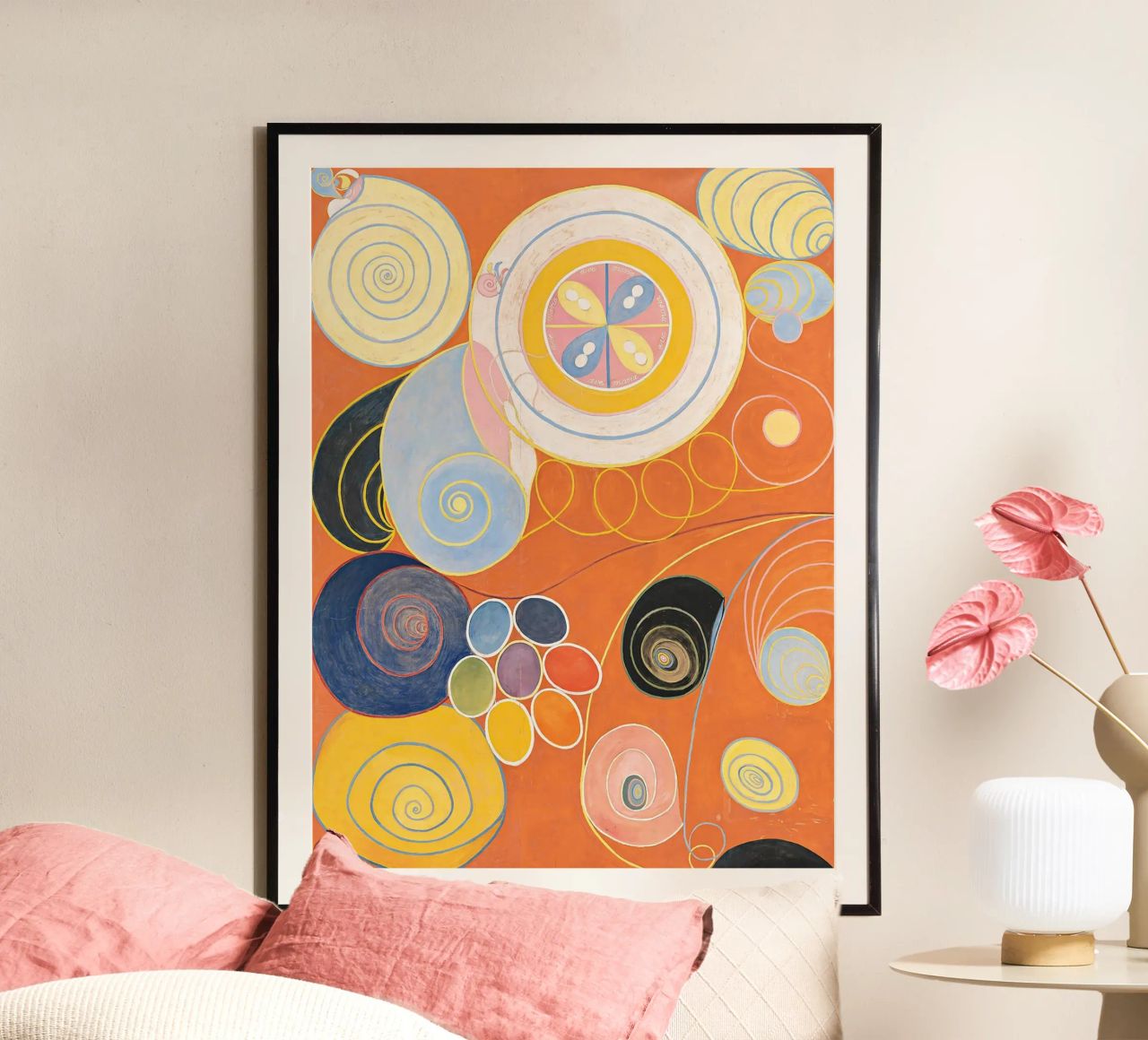 Group IV, No. 3: Youth from Hilma af Klint 1907 poster by Venus Art