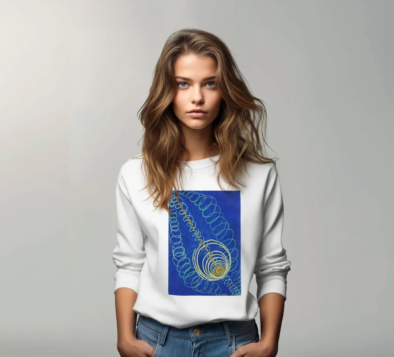 Primordial Chaos No. 16 - Hilma af Klint sweatshirt by Venus Art