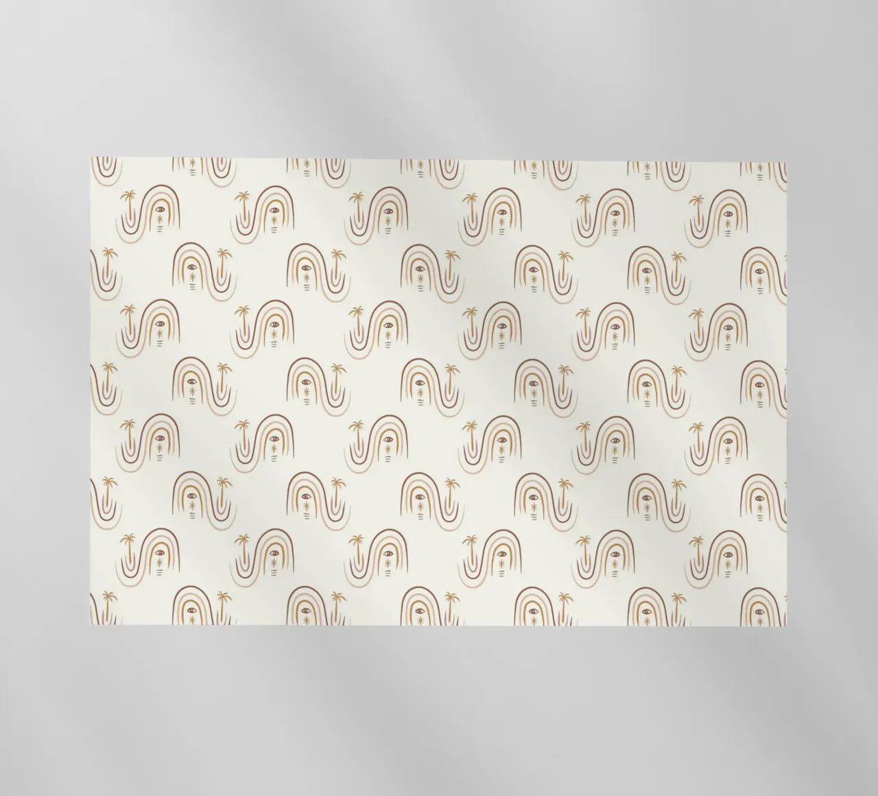 Summer Line Pattern No 01 lámina retroiluminada de treechild