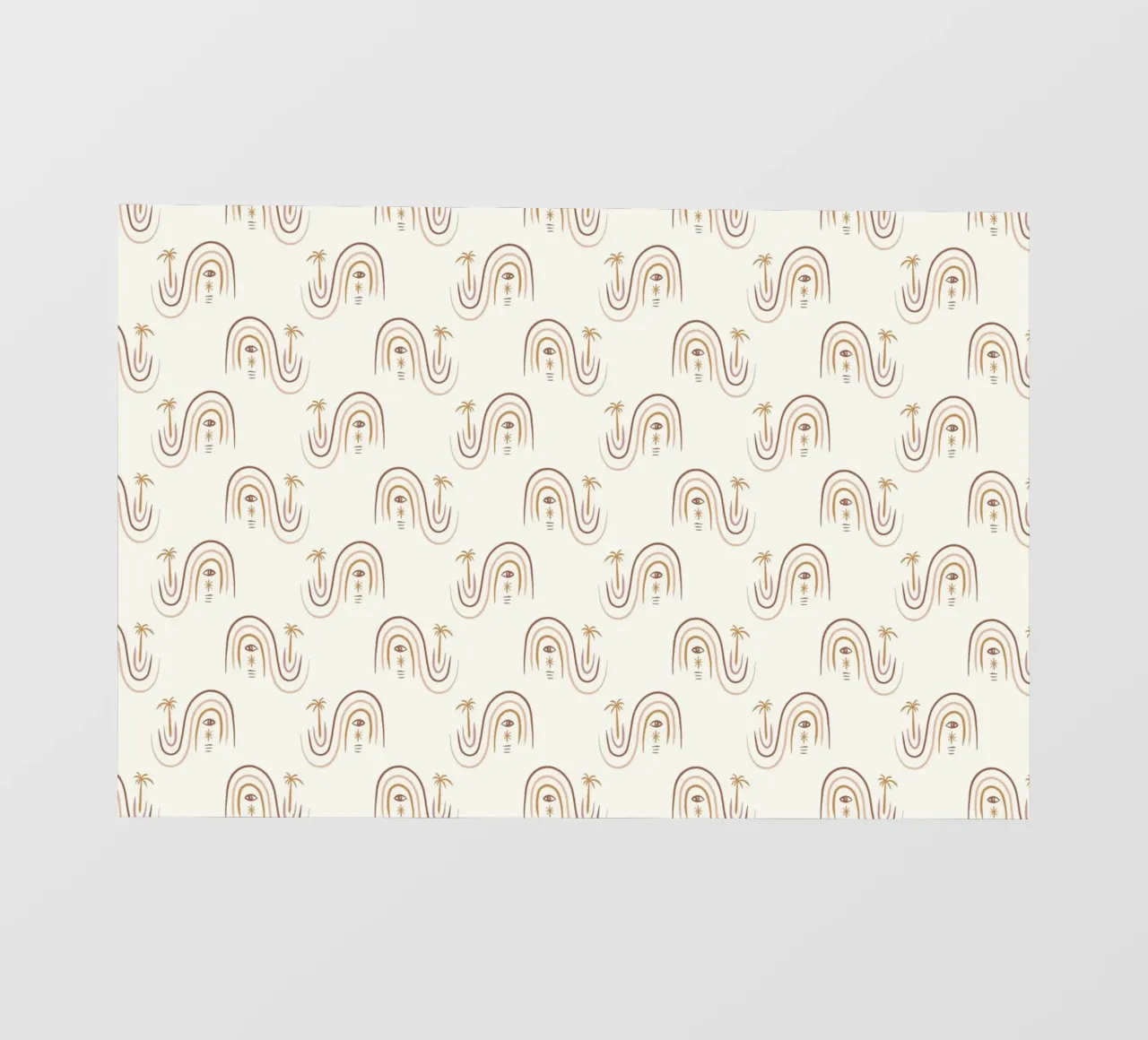 Summer Line Pattern No 01 lonas publicitarias de treechild