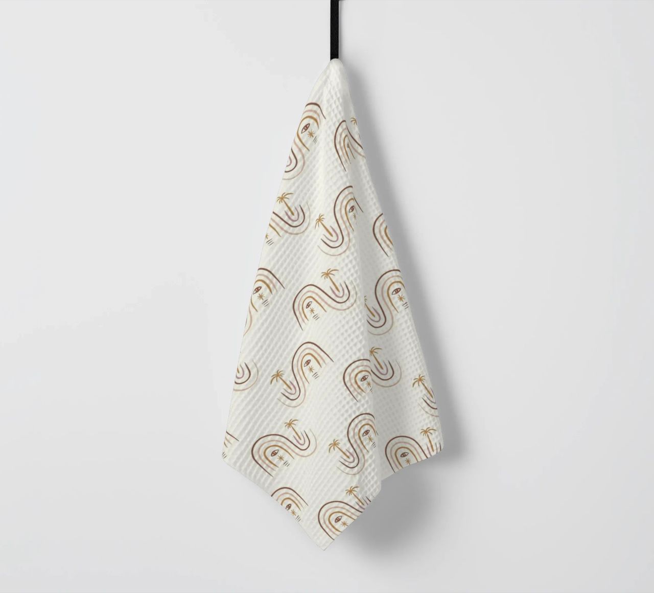 Summer Line Pattern No 01 canovaccio da cucina da treechild