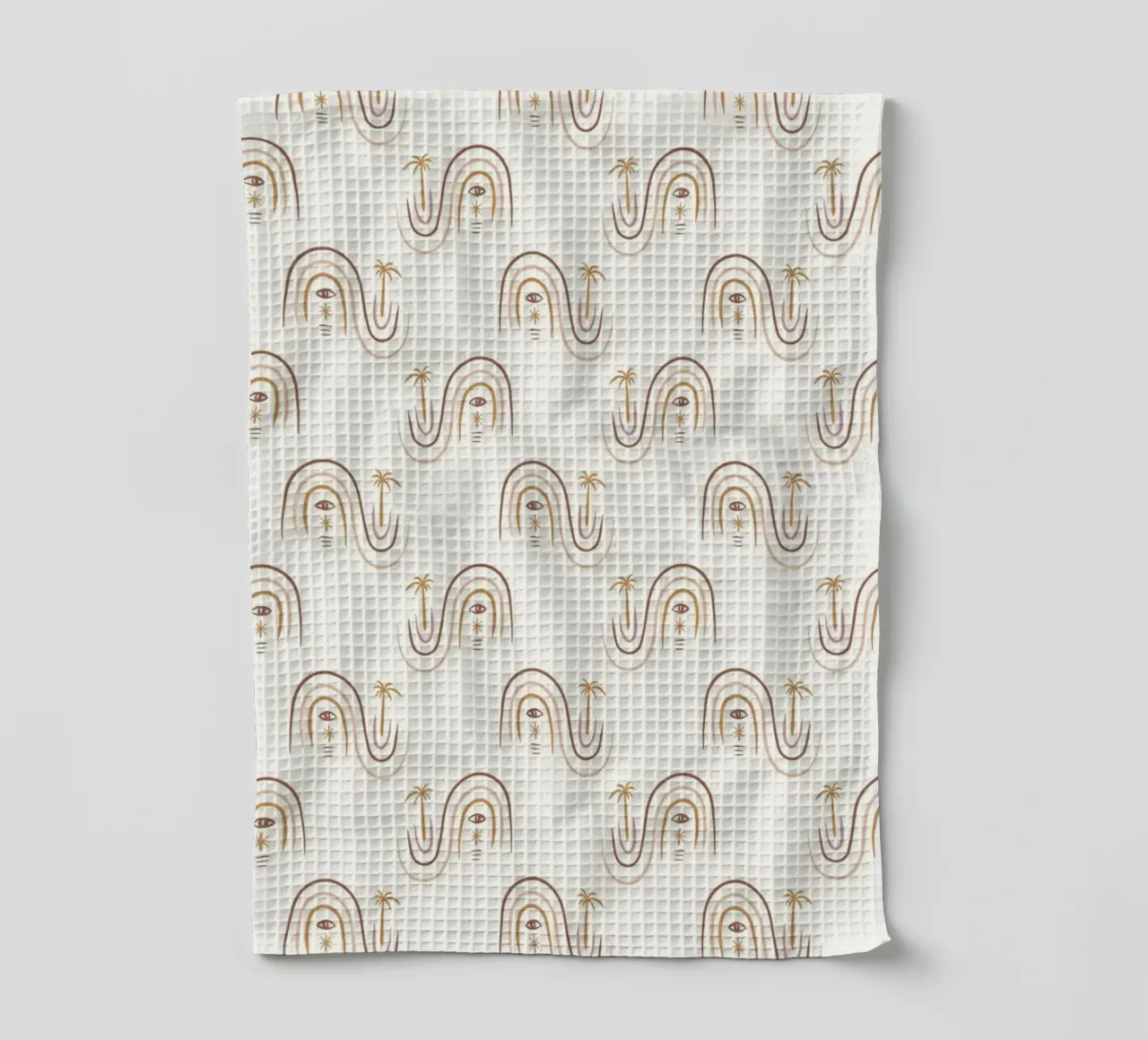 Summer Line Pattern No 01 canovaccio da cucina da treechild