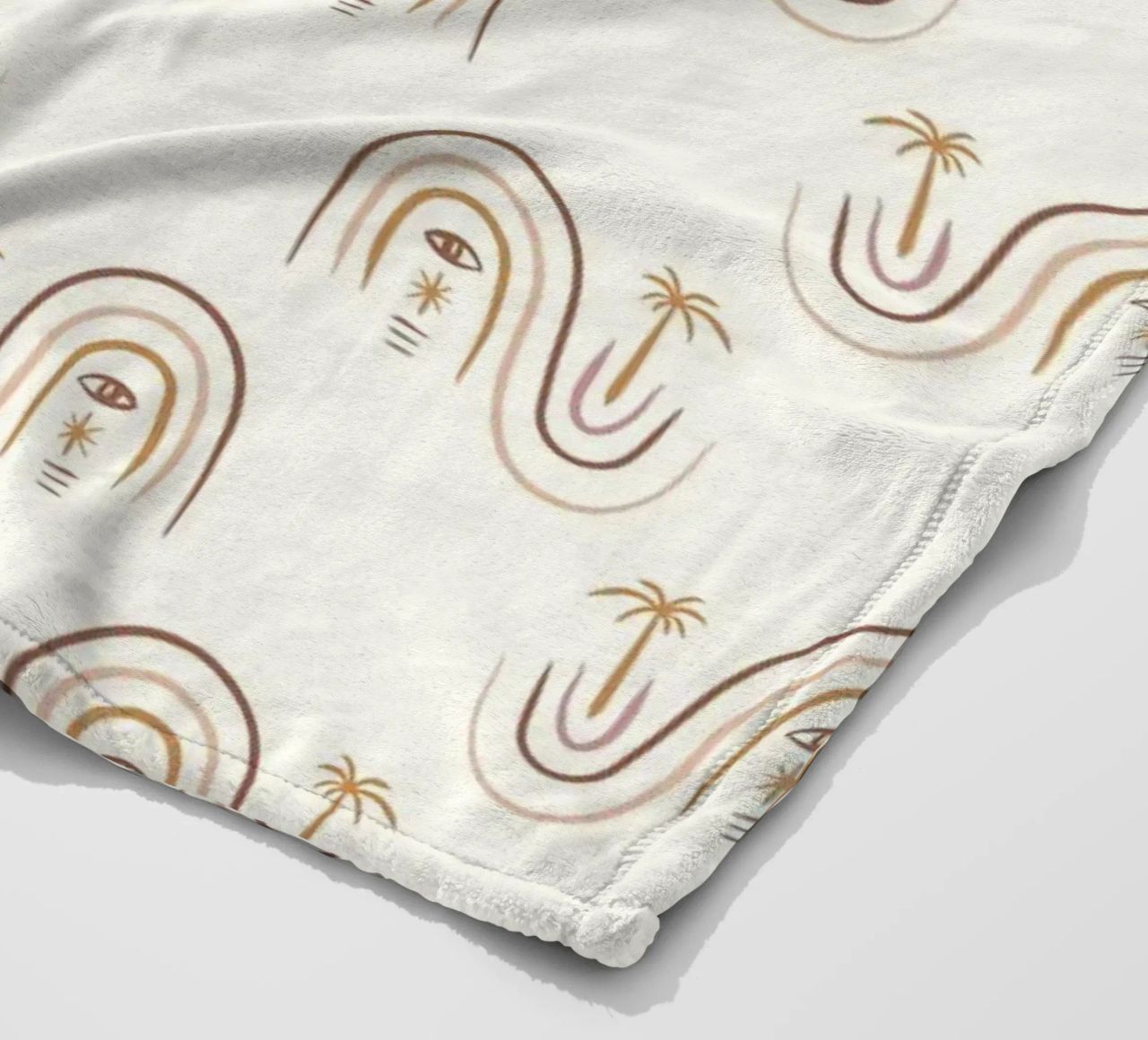 Summer Line Pattern No 01 coperta in pile da treechild
