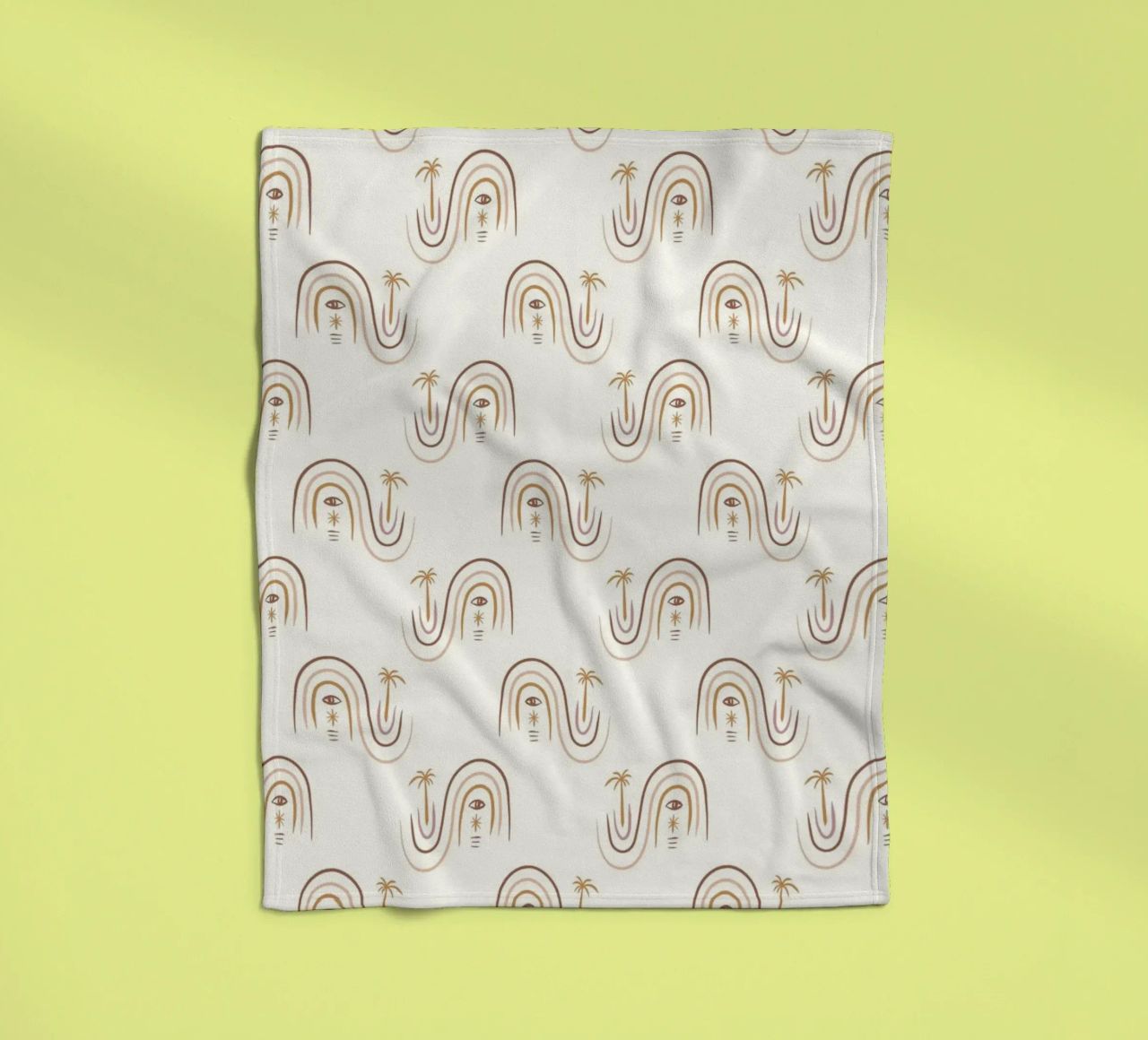 Summer Line Pattern No 01 coperta in pile da treechild