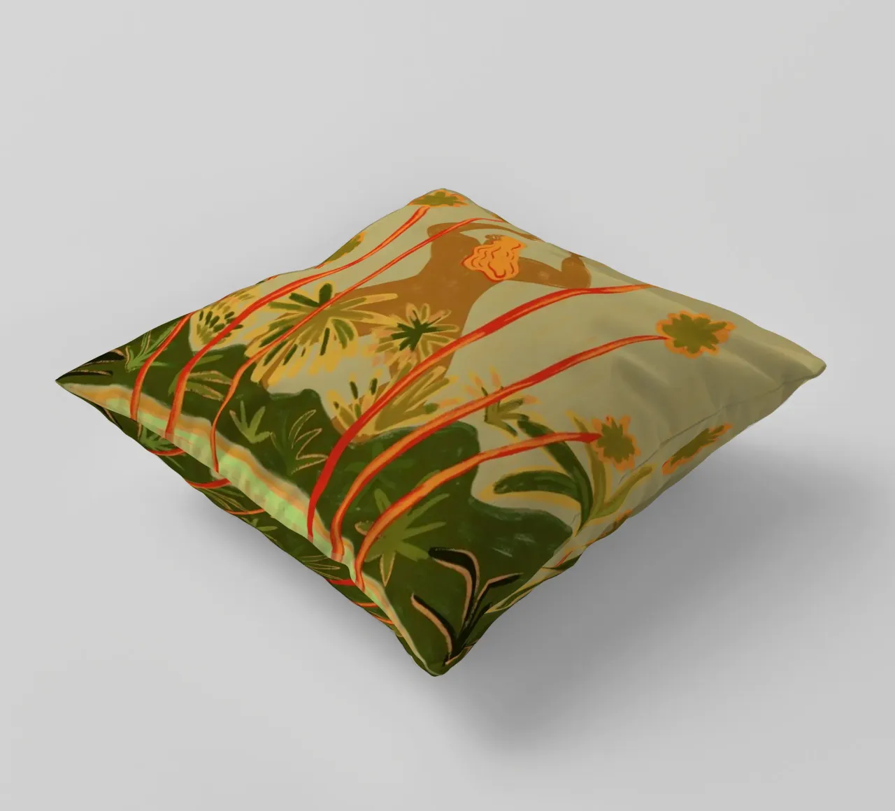In the Wild decorative cushion by Arty Guava
