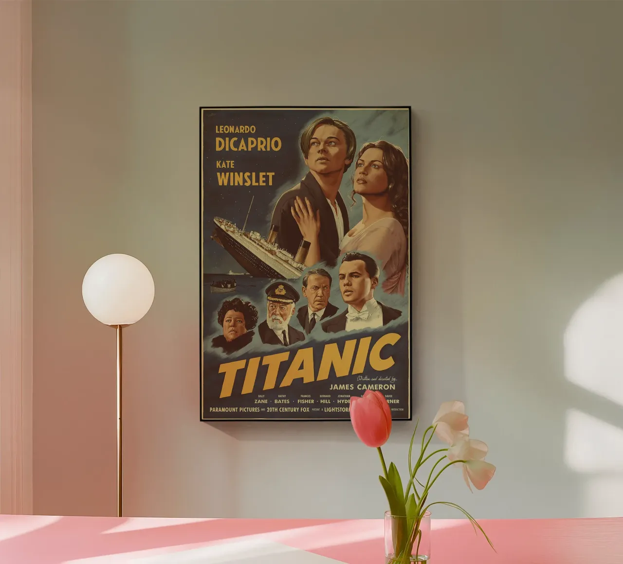 Titanic plexiglass da Attaboy Dsgn