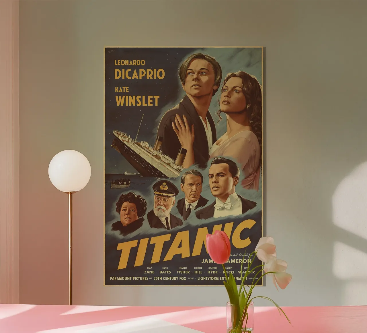 Titanic plexiglass da Attaboy Dsgn