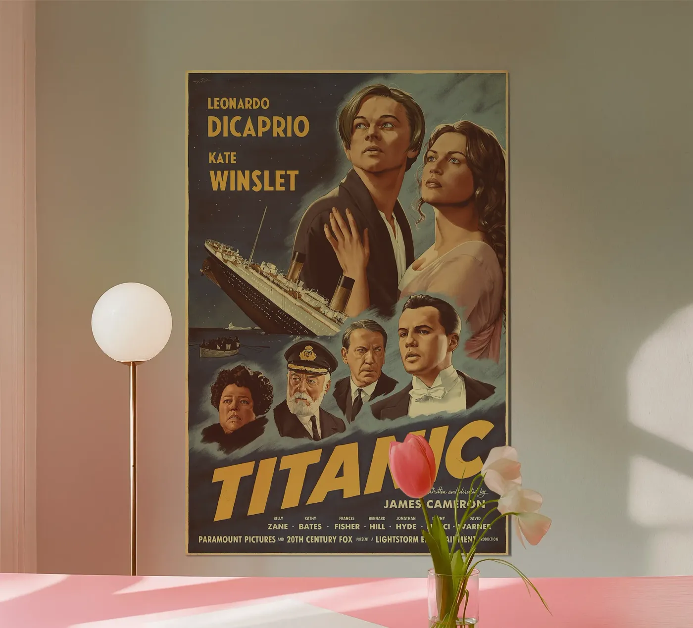 Titanic poster van Attaboy Dsgn