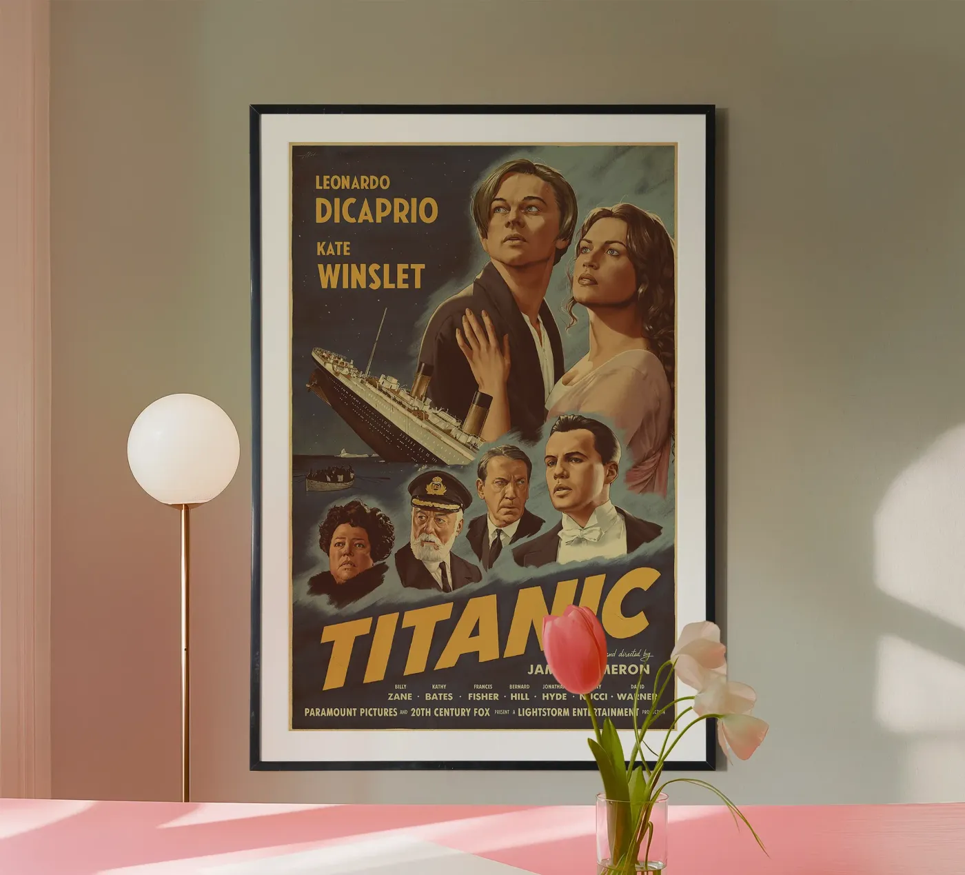 Titanic poster van Attaboy Dsgn