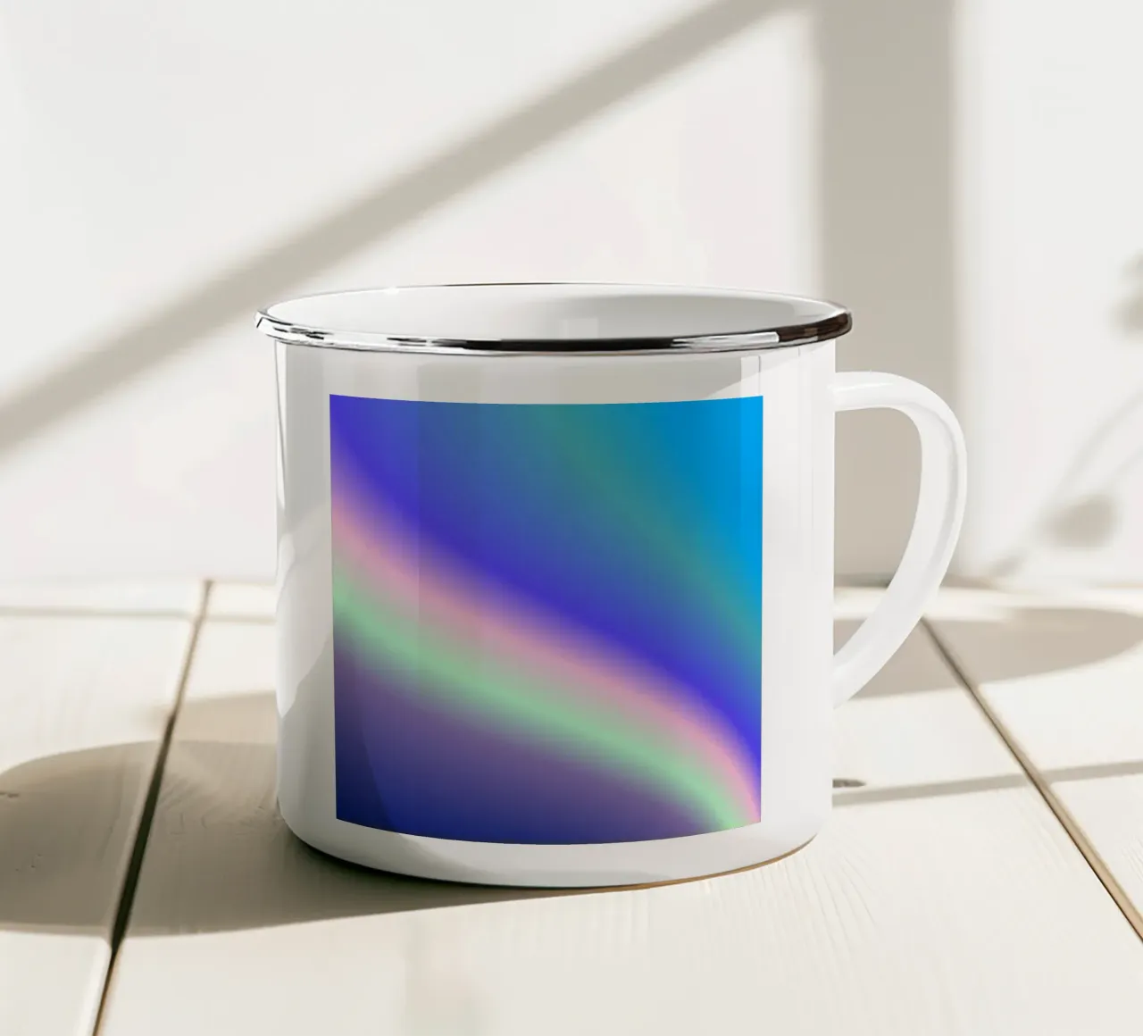 PURPOSE ENERGY (YOUR DESTINY IS SACRED) tazza in smalto da ÂME LIBRE STUDIO
