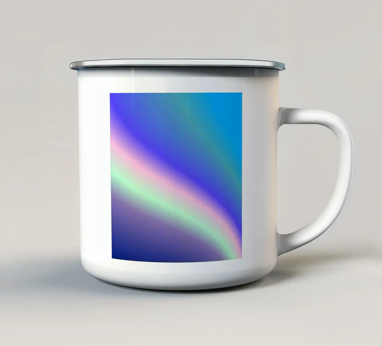 PURPOSE ENERGY (YOUR DESTINY IS SACRED) tazza in smalto da ÂME LIBRE STUDIO