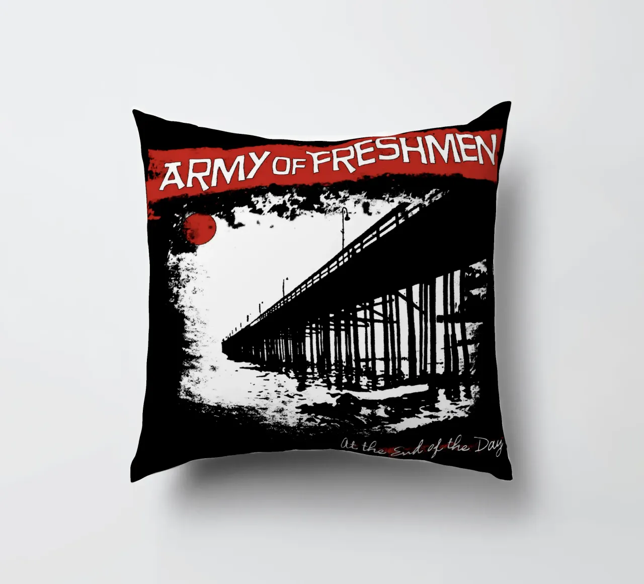 Army of Freshmen - At The End Of The Day cuscino da kiwirsemplok