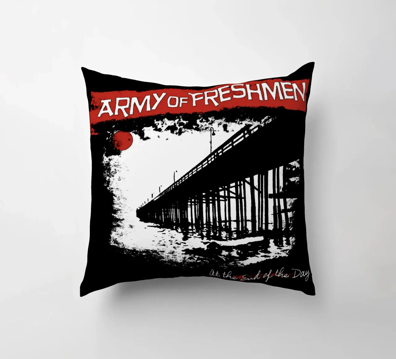Army of Freshmen - At The End Of The Day cuscino da kiwirsemplok