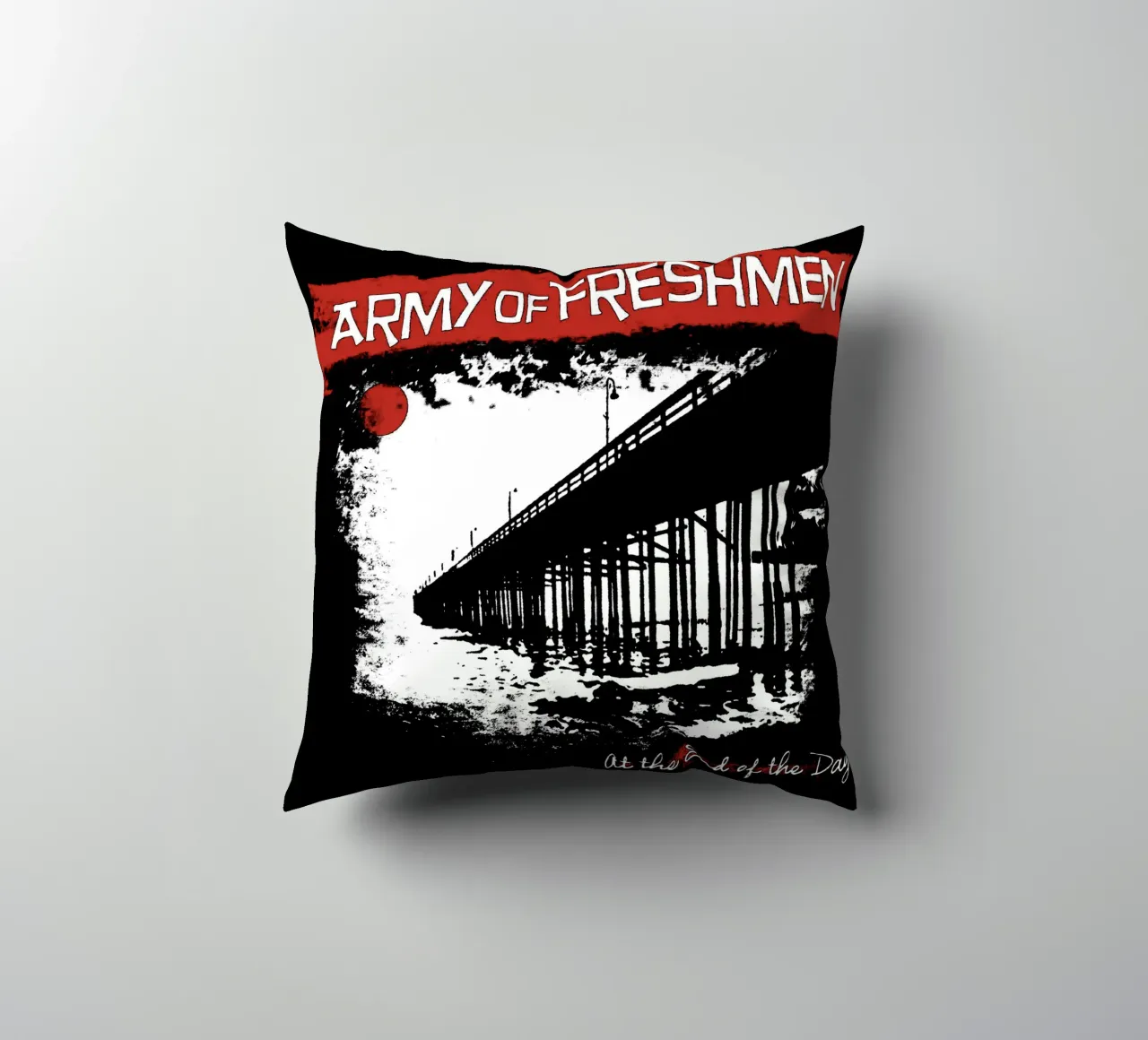 Army of Freshmen - At The End Of The Day cuscino da kiwirsemplok