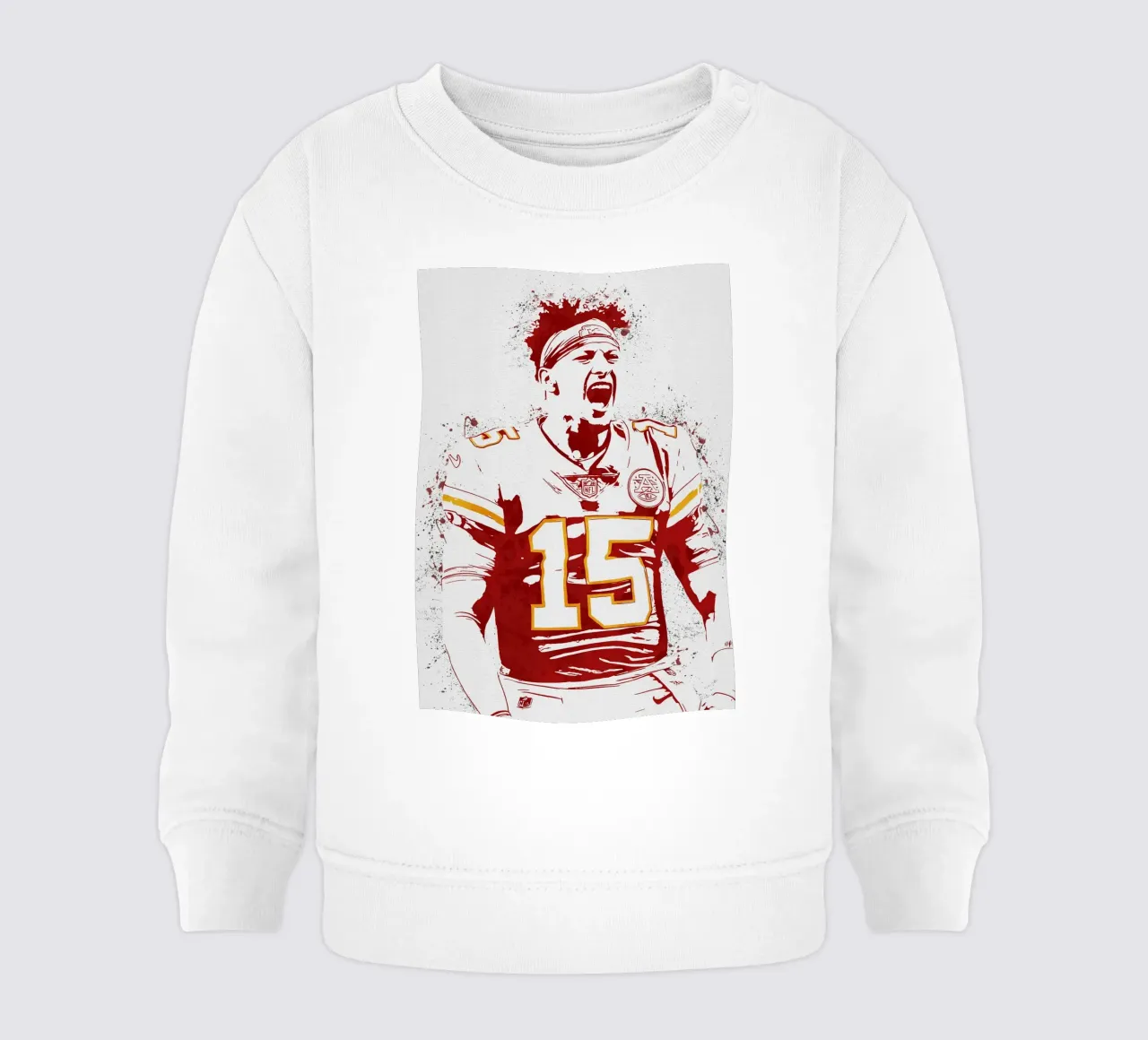 Patrick Mahomes felpa neonato da tenten