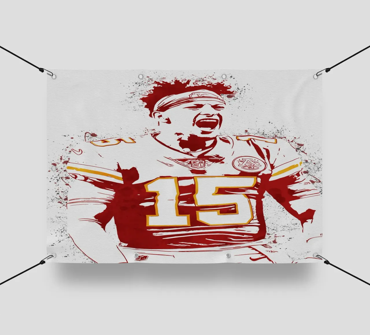 Patrick Mahomes telo in pvc da tenten
