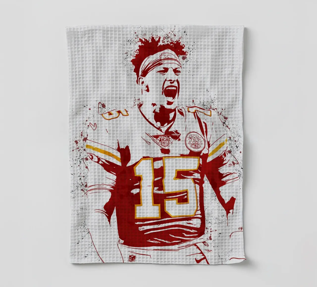 Patrick Mahomes canovaccio da cucina da tenten