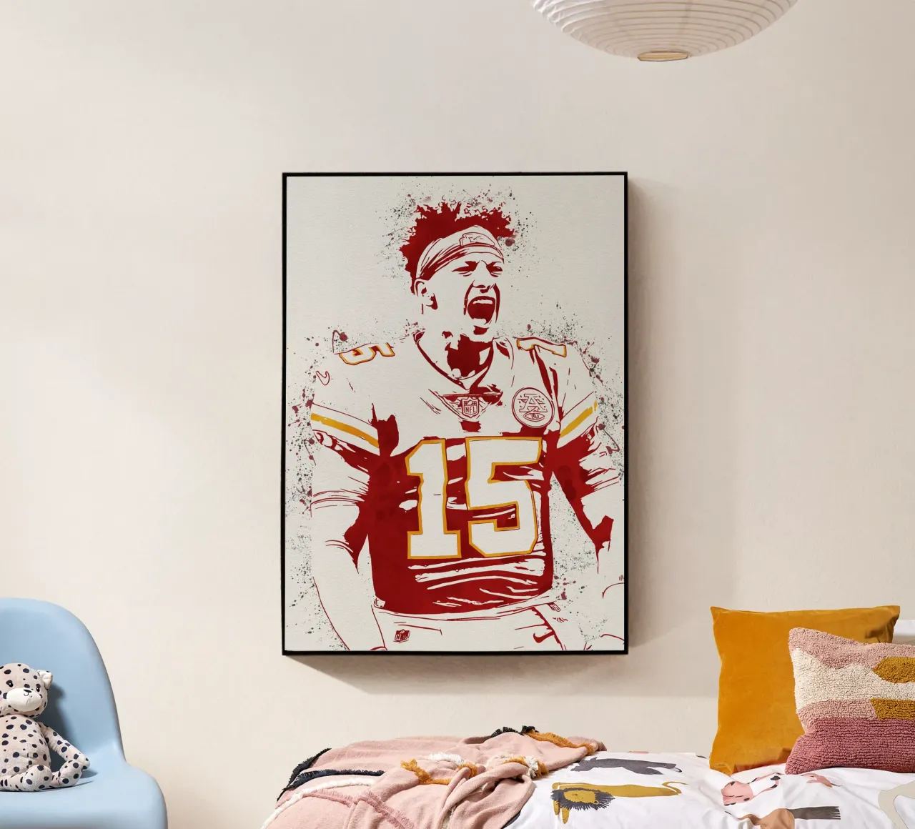 Patrick Mahomes plexiglass da tenten