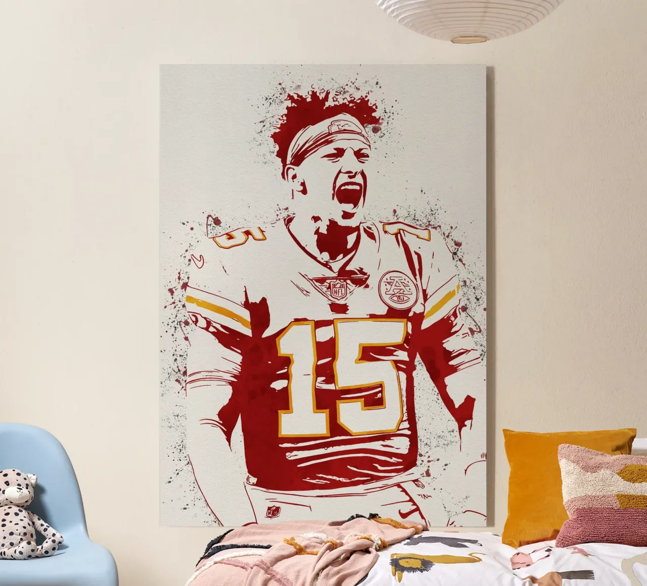 Patrick Mahomes plexiglass da tenten