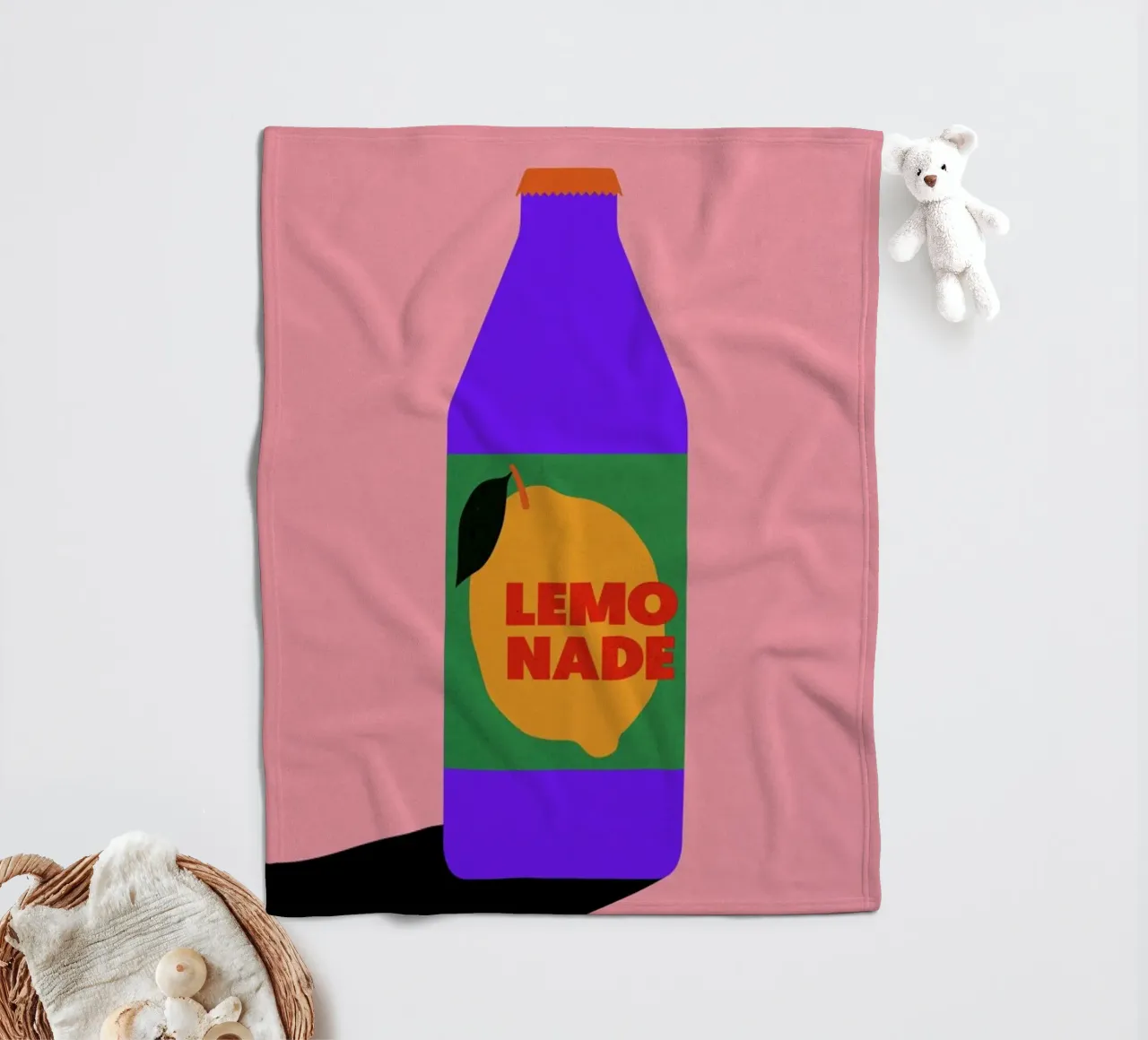 Lemo Nade coperta in pile da Rosi Feist