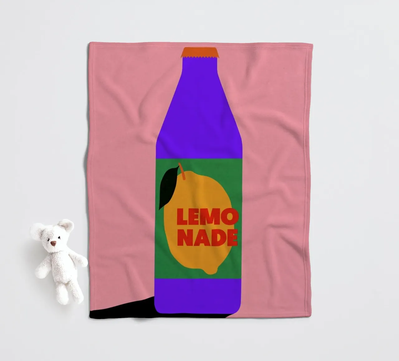 Lemo Nade coperta in pile da Rosi Feist