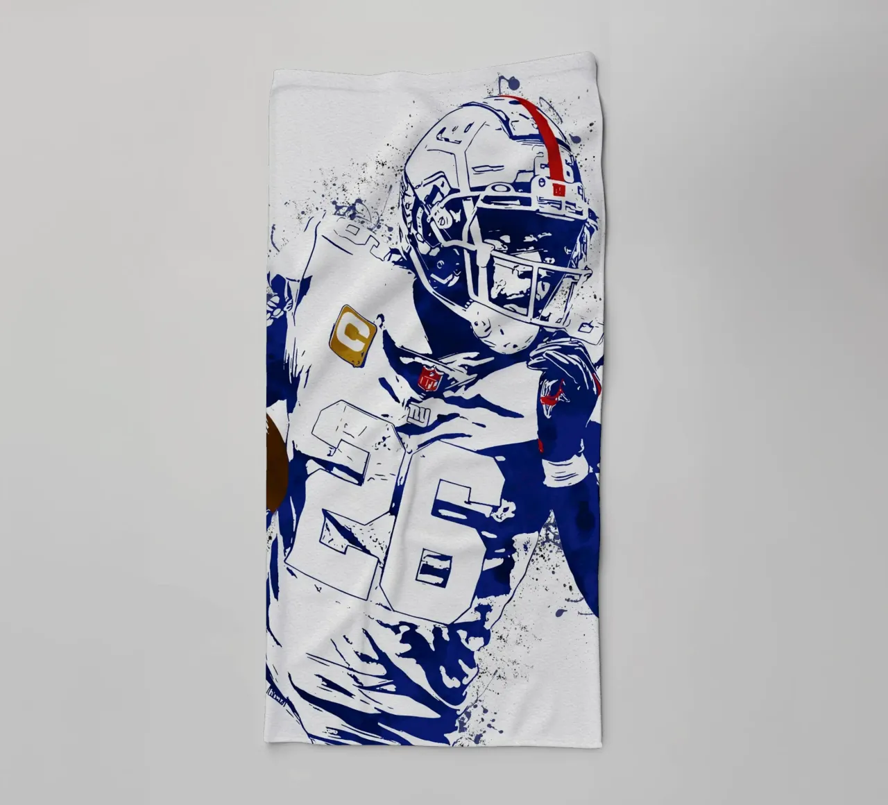 Saquon Barkley asciugamano da bagno da tenten