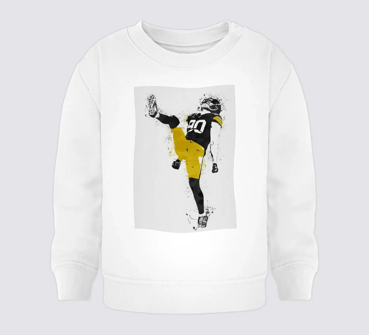 T.J. Watt felpa neonato da tenten