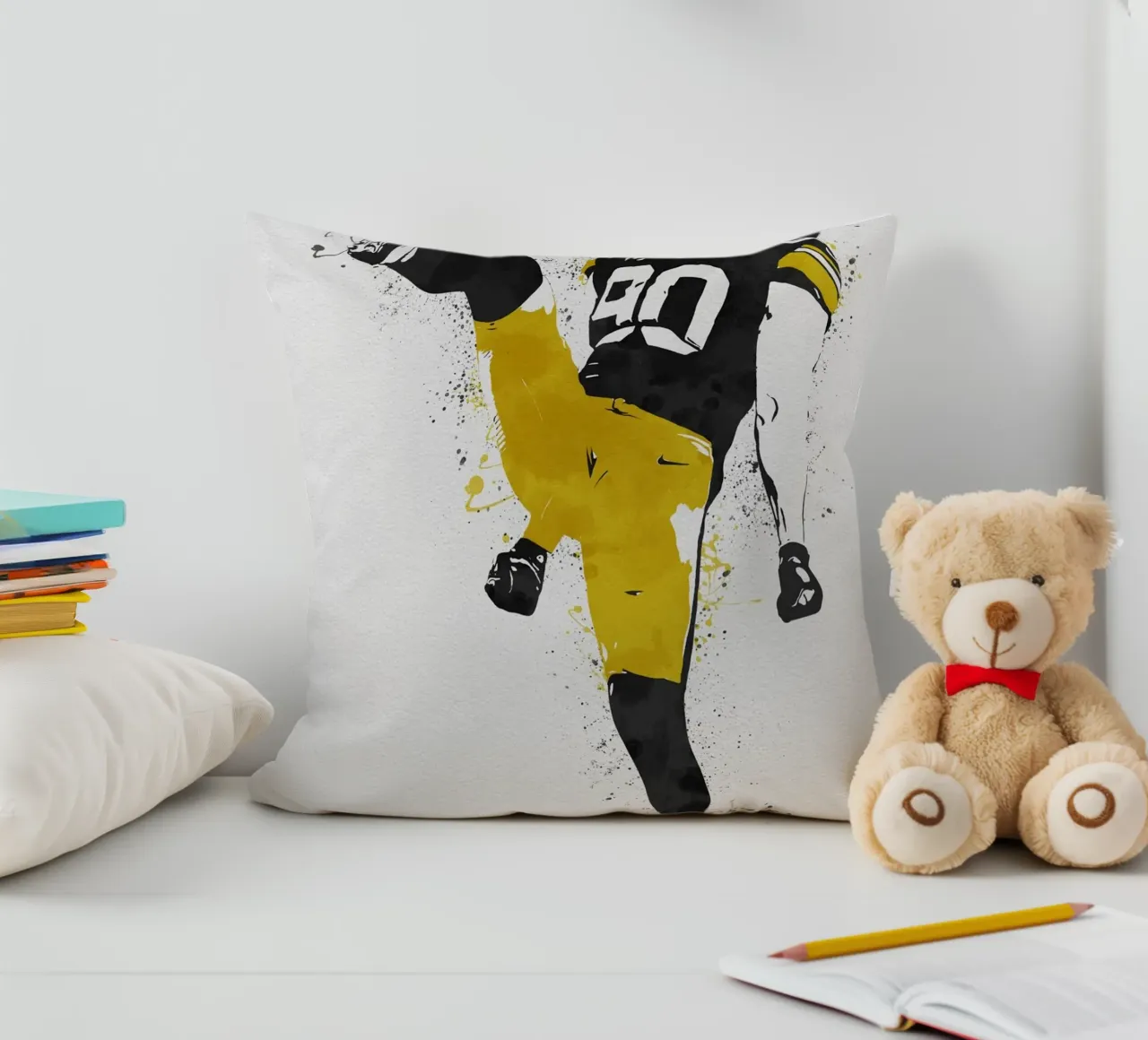 T.J. Watt cuscino da tenten