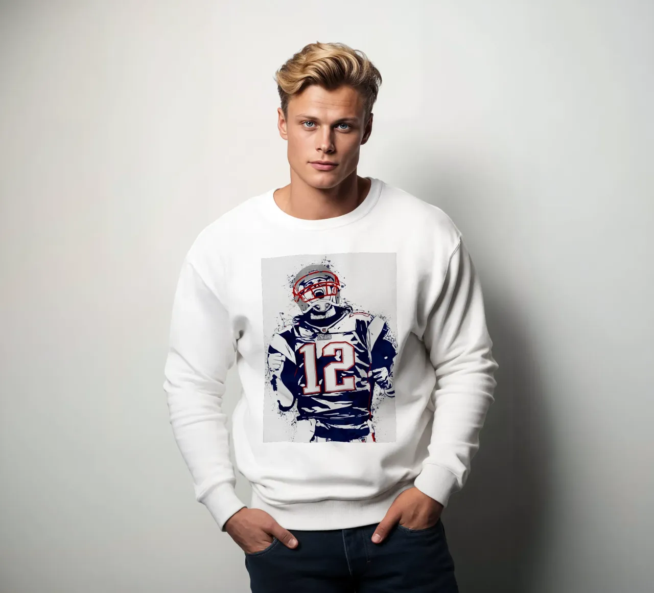 Tom Brady 1 felpa da tenten