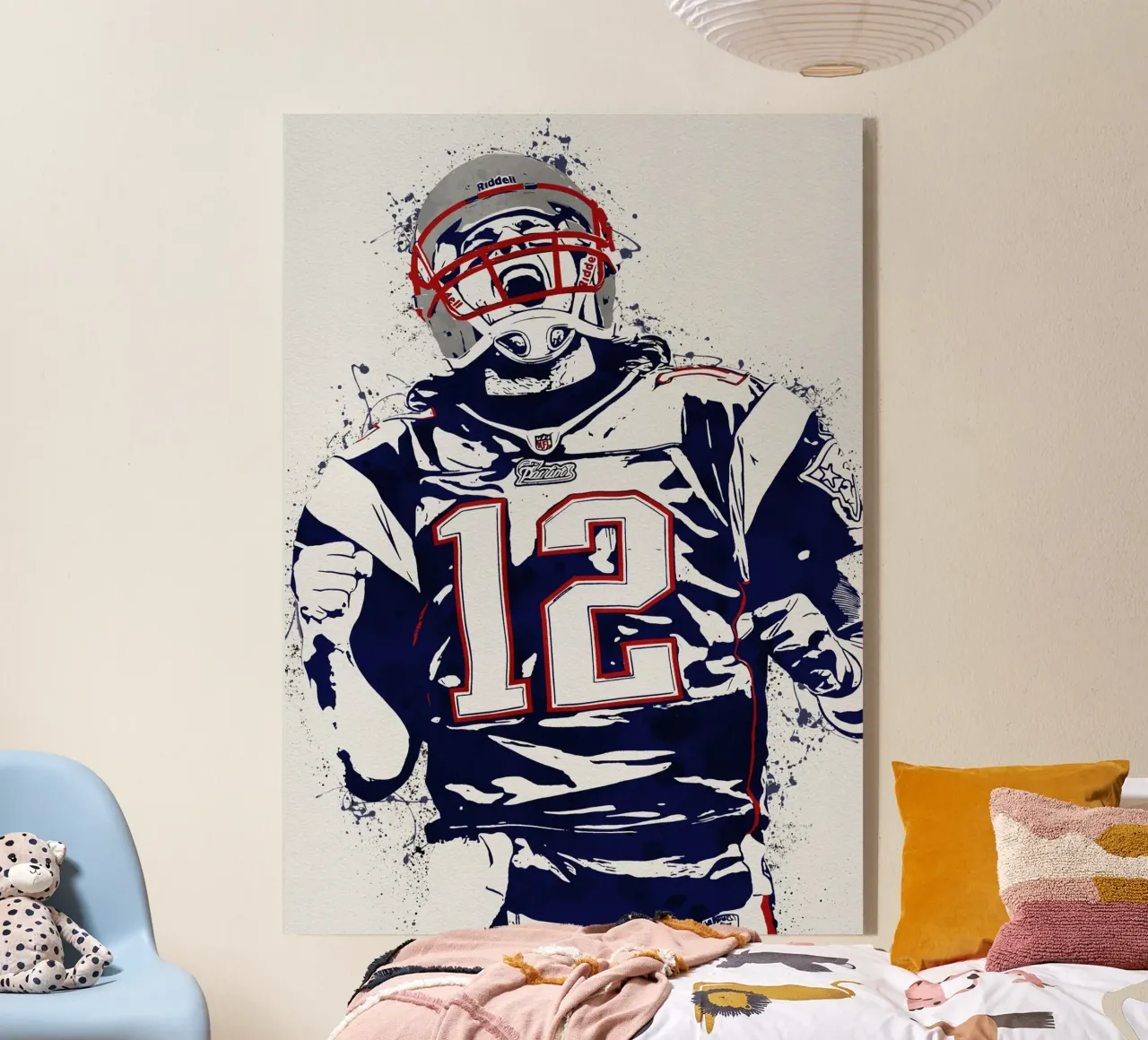 Tom Brady 1 acrylic glass by tenten