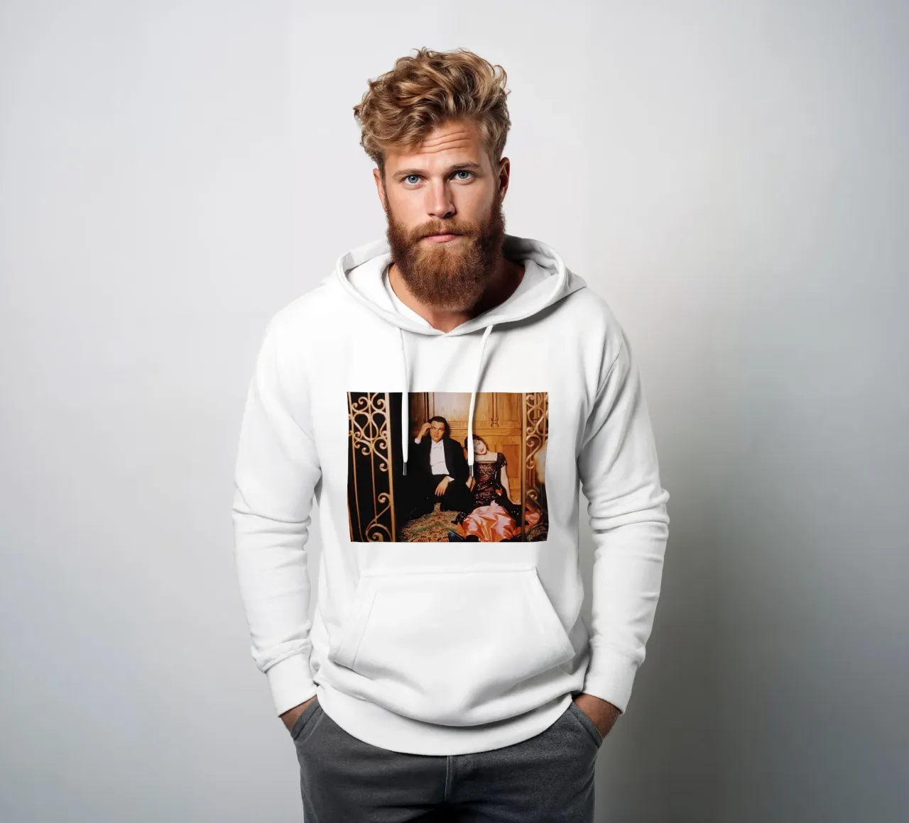 Titanic felpa con cappuccio da Attaboy Dsgn