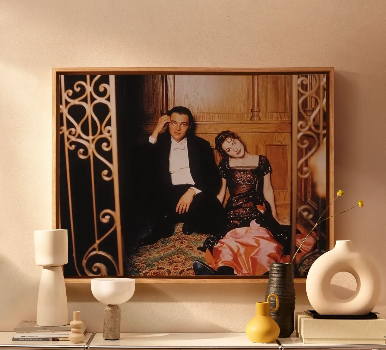 Titanic canvas met Baklijst van Attaboy Dsgn