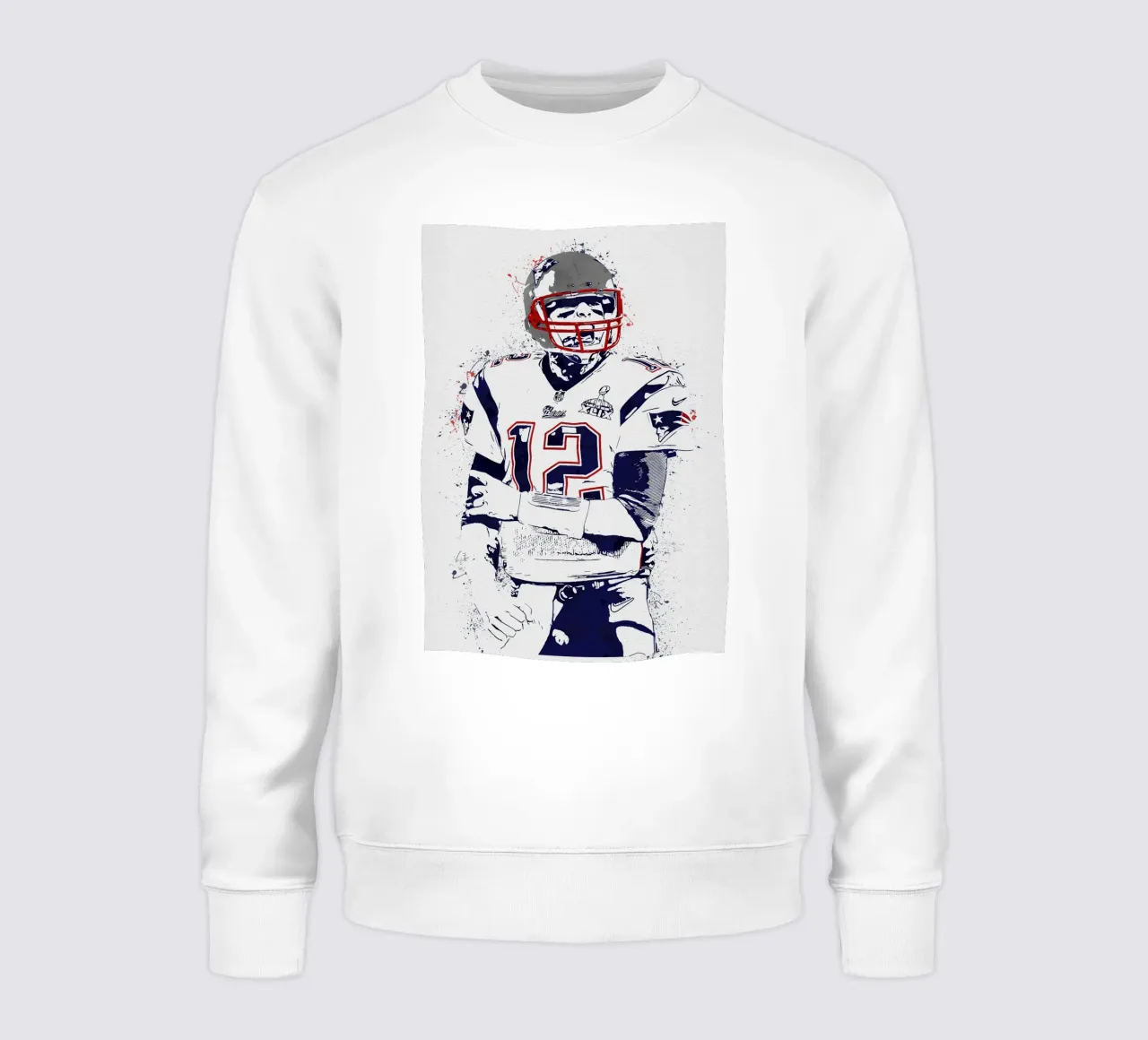 Tom Brady felpa da tenten