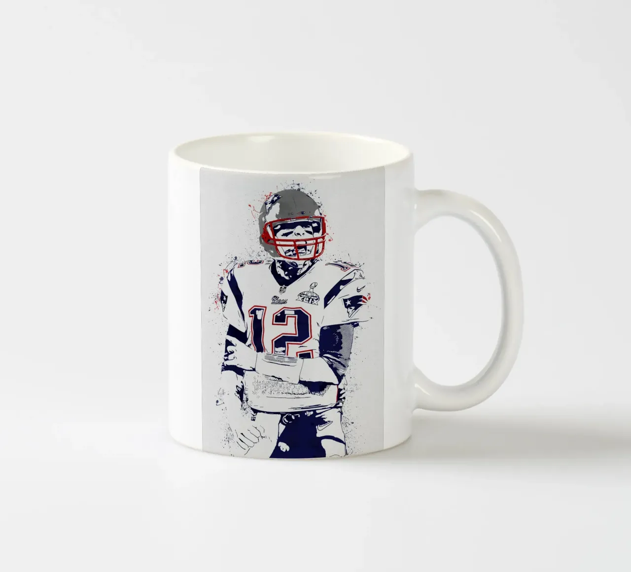 Tom Brady tazza in ceramica da tenten